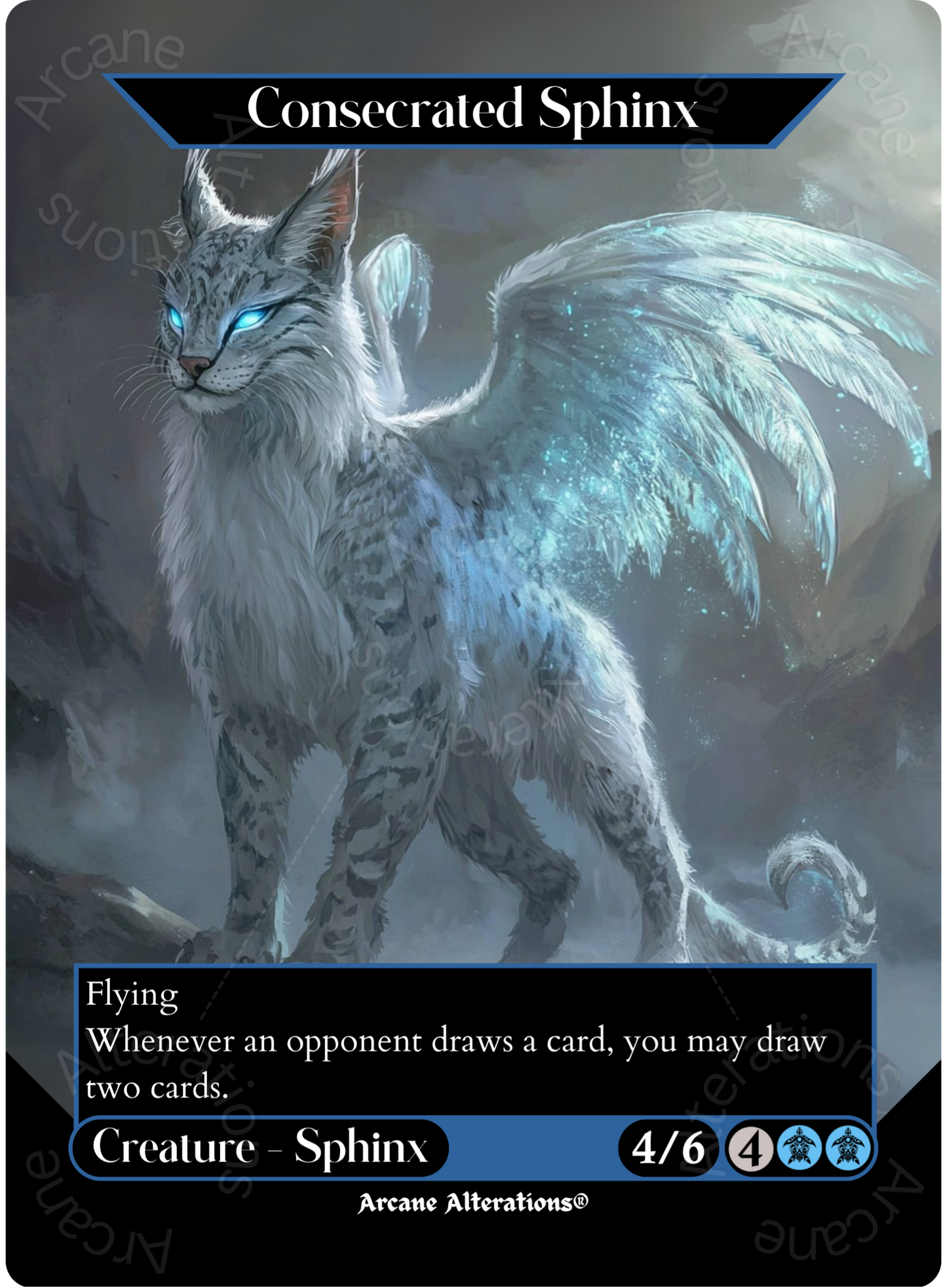 Consecrated Sphinx - Full Art Altered Art Custom Proxy Cards