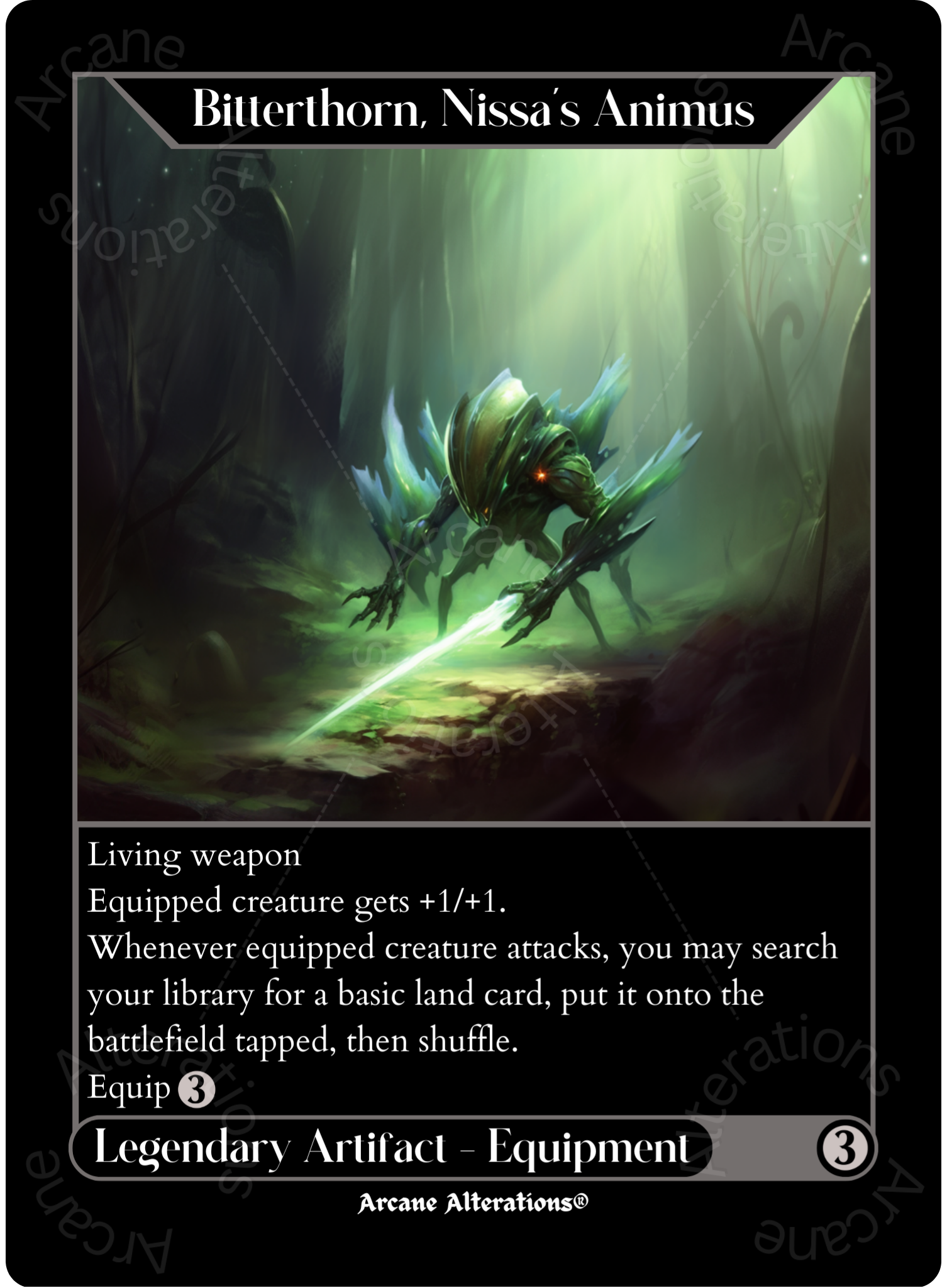 Bitterthorn, Nissa's Animus