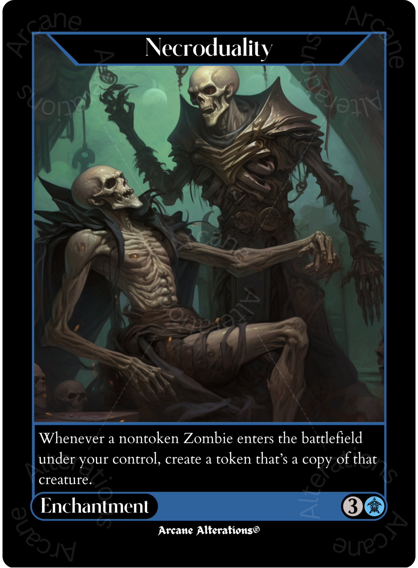 Necroduality - High Quality Altered Art Custom Proxy Cards