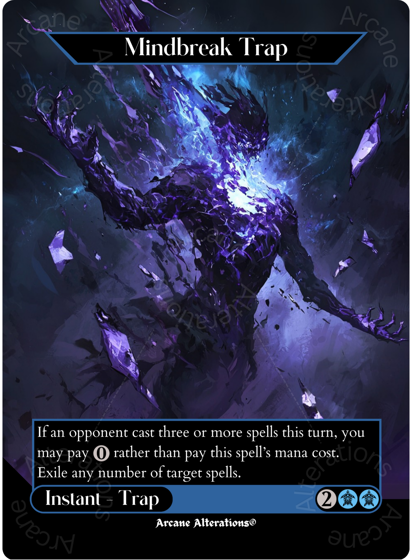 Mindbreak Trap - Full Art Altered Art Custom Proxy Cards
