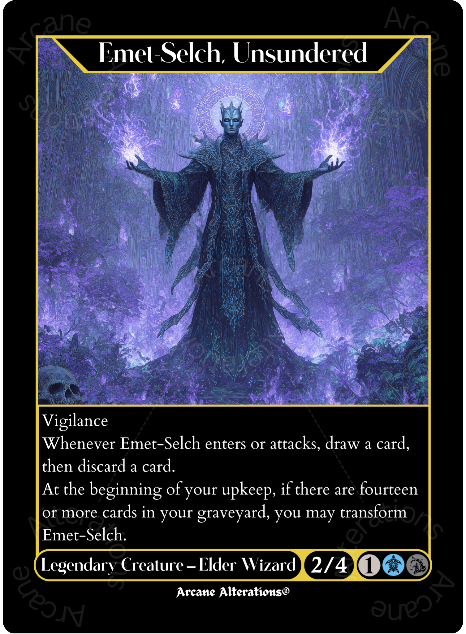mtg emet selch card Emet-Selch, Unsundered / Hades, Sorcerer of Eld