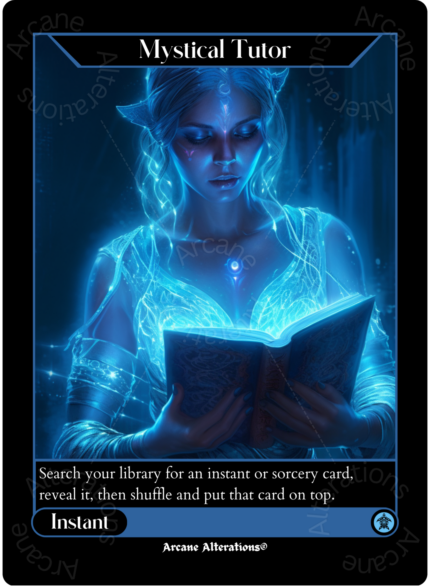 Mystical Tutor - High Quality Altered Art Custom Proxy Cards