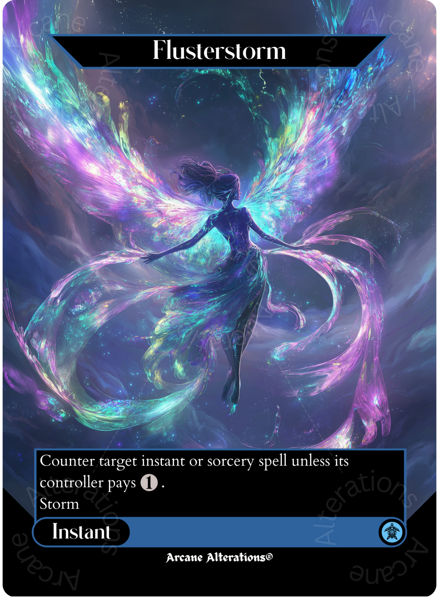 Flusterstorm - Full Art Altered Art Custom Proxy Cards