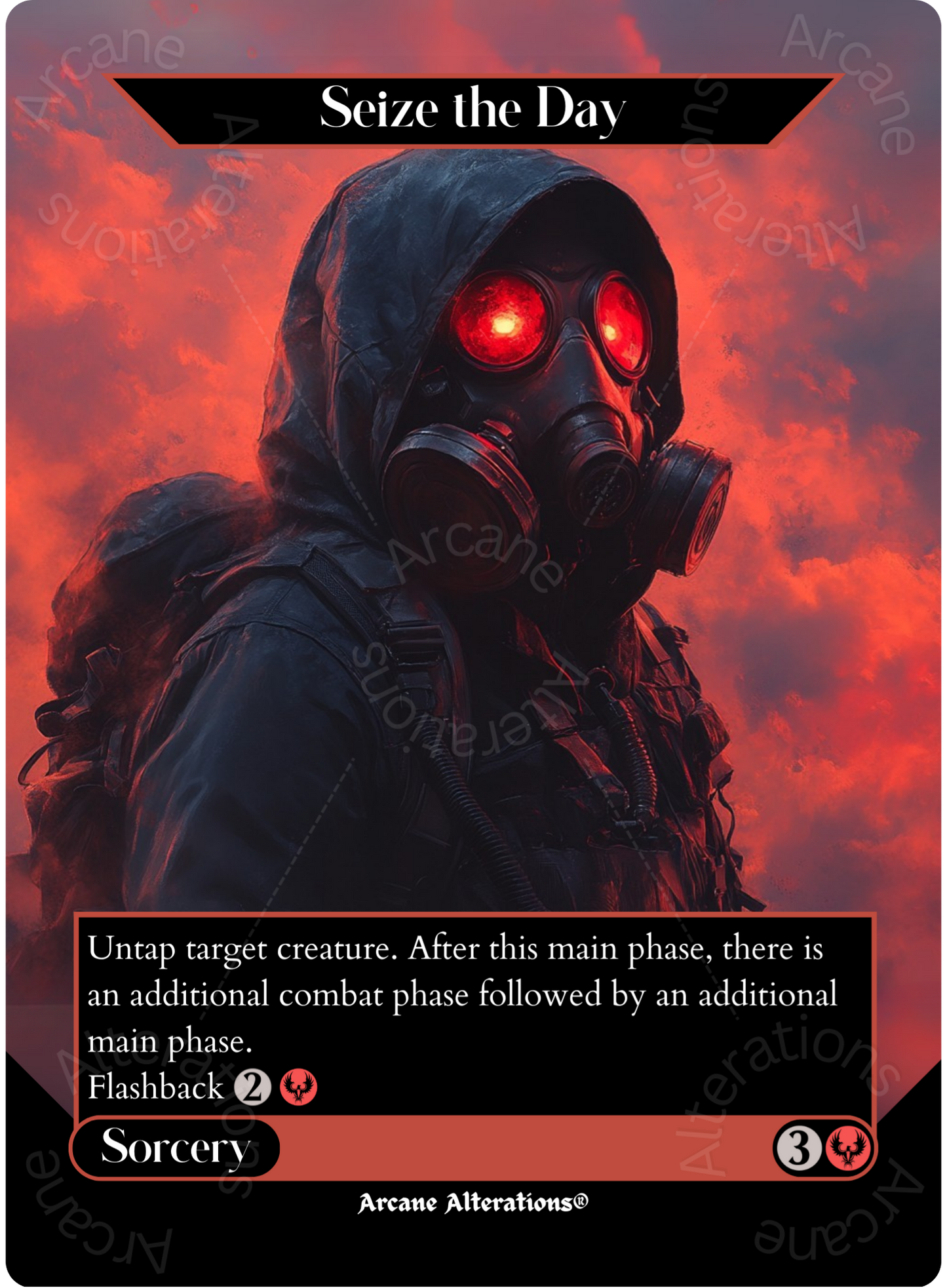 Seize the Day - Full Art Altered Art Custom Proxy Cards