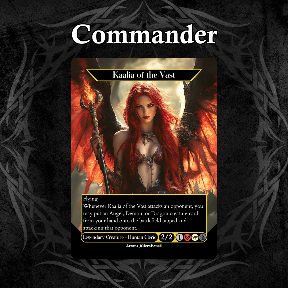 Kaalia of the Vast Commander Deck Fully Customized