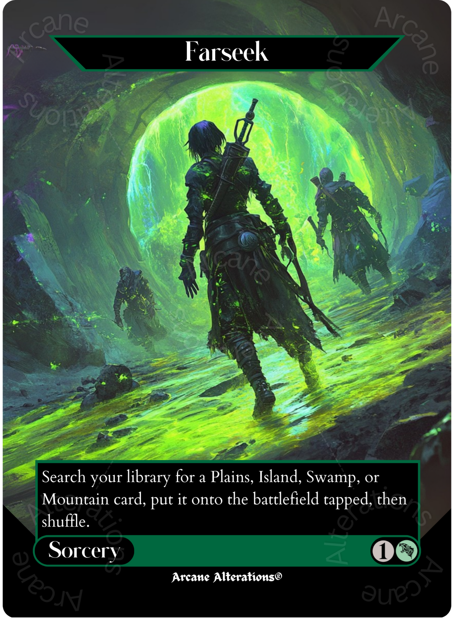Farseek - Full Art Altered Art Custom Proxy Cards