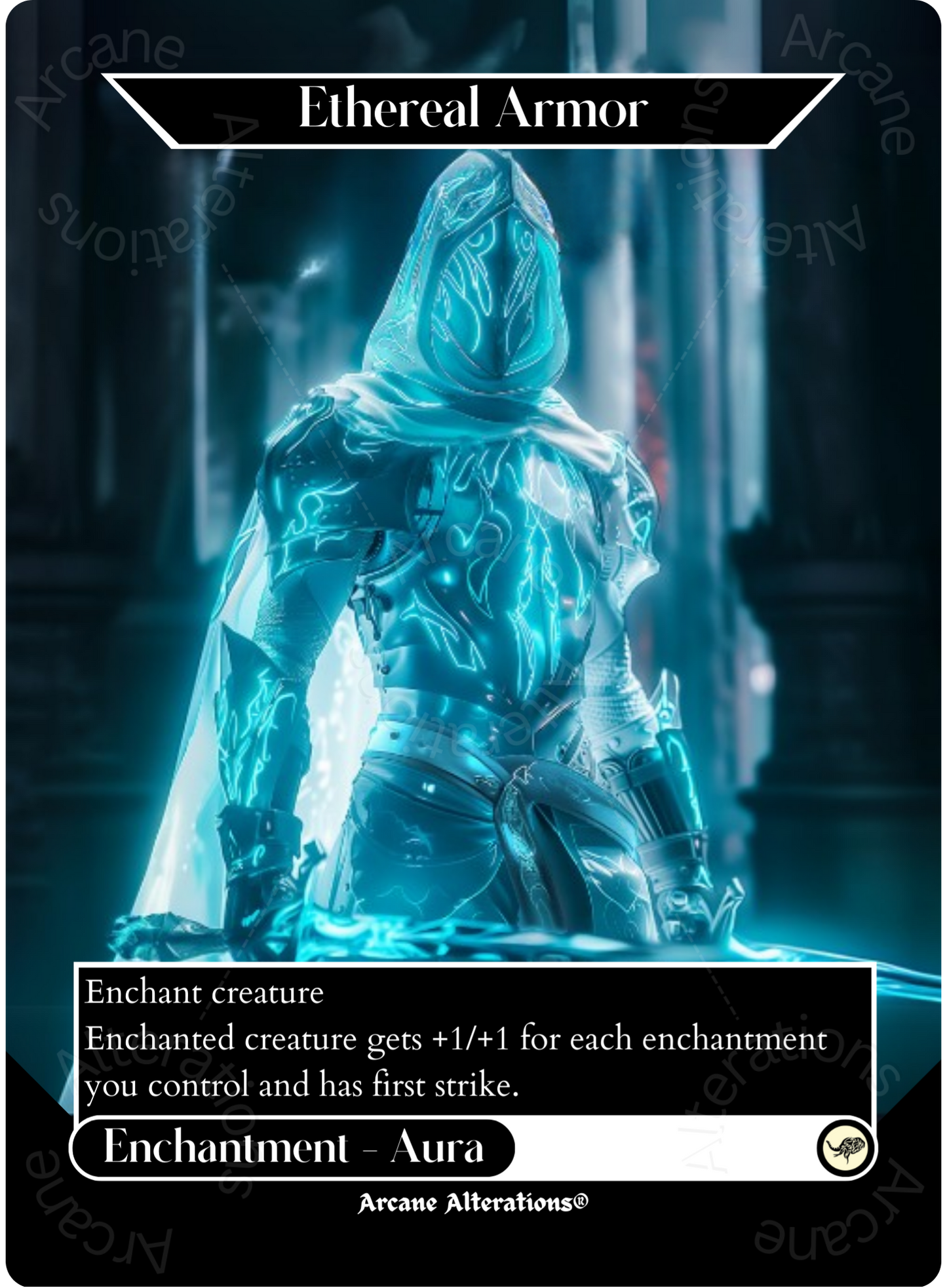 Ethereal Armor - Full Art Altered Art Custom Proxy Cards