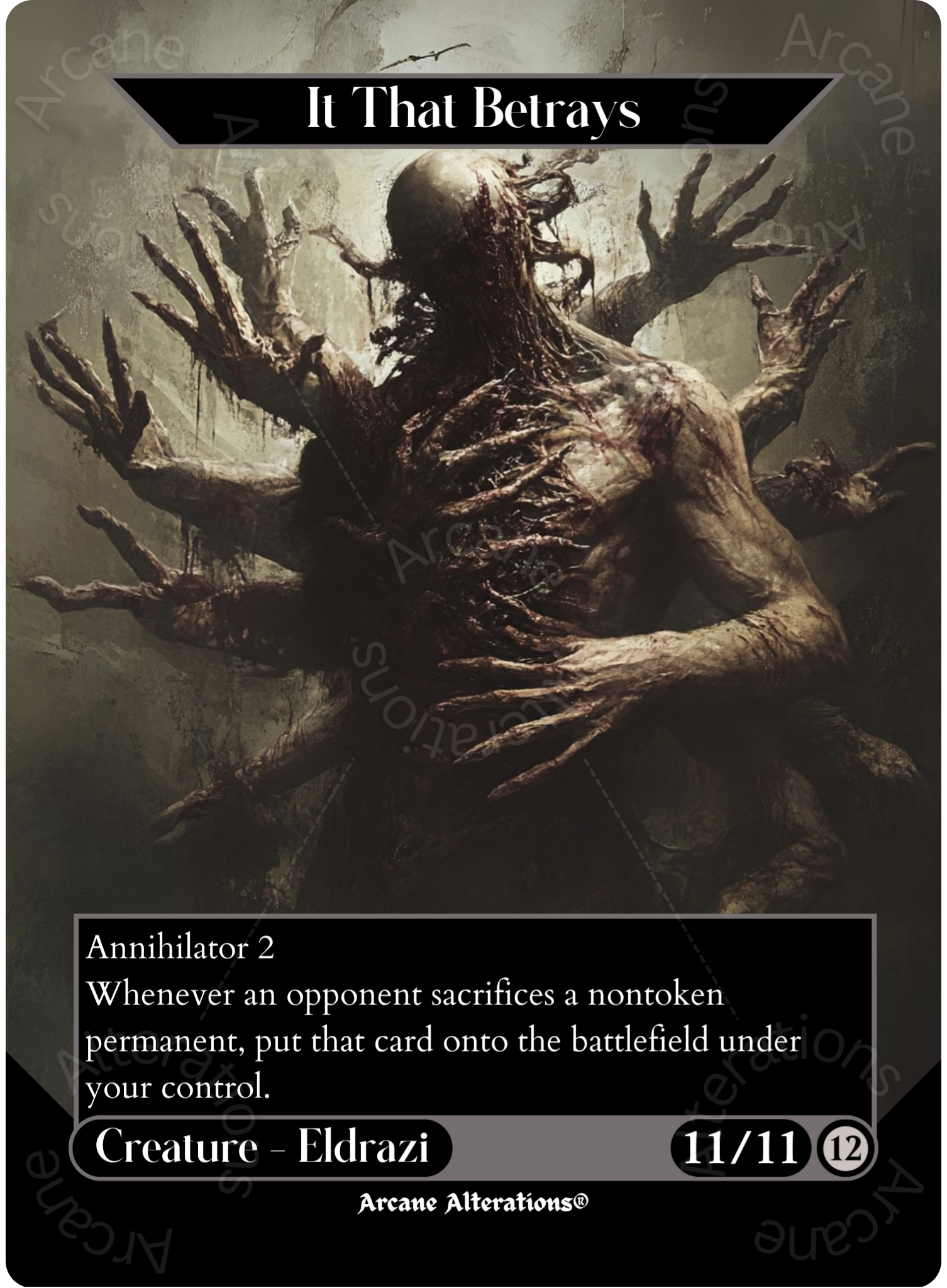 mtg are altered art cards legal Alter Is an alter like this