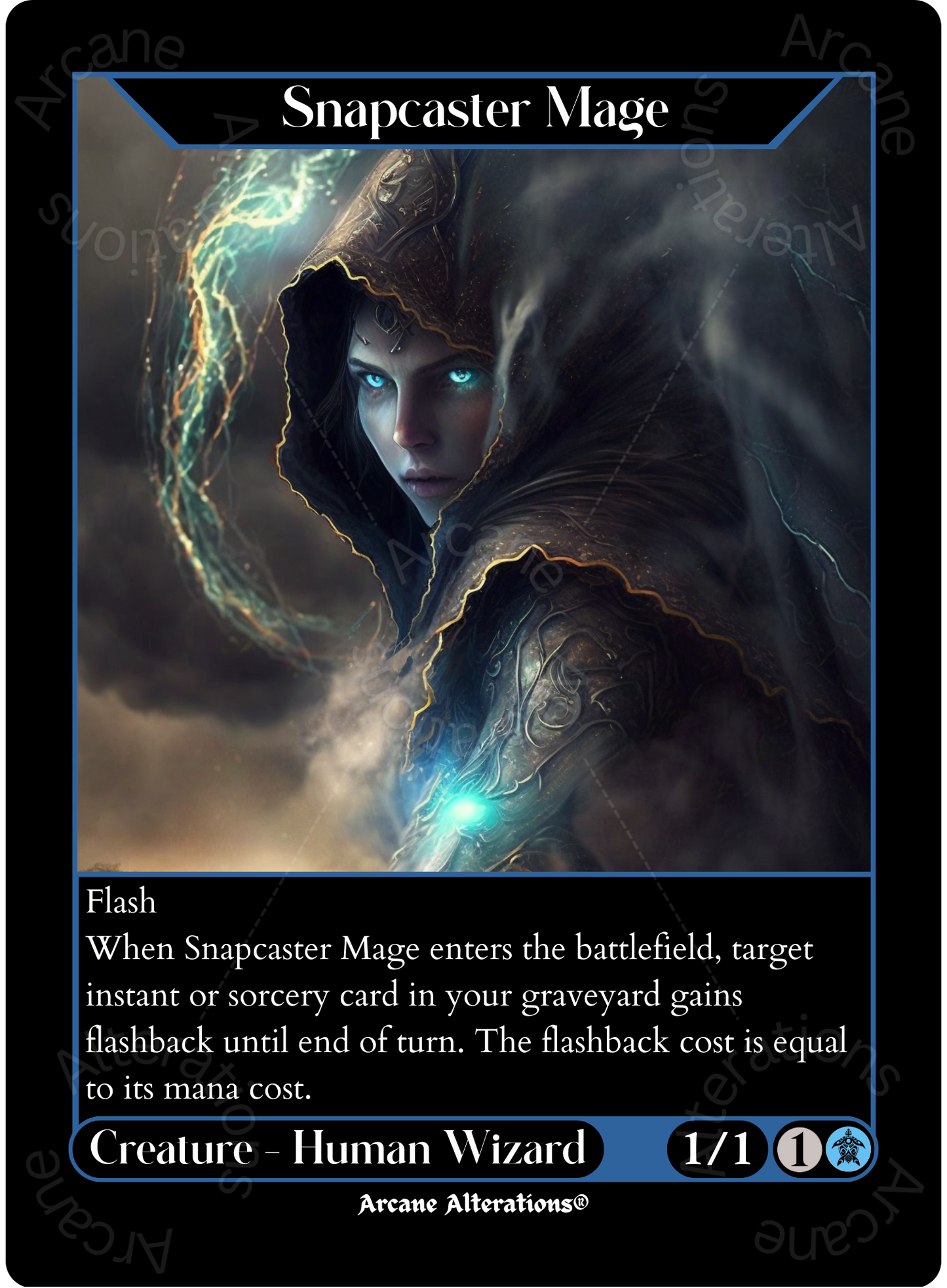 Snapcaster Mage - High Quality Altered Art Custom Proxy Cards