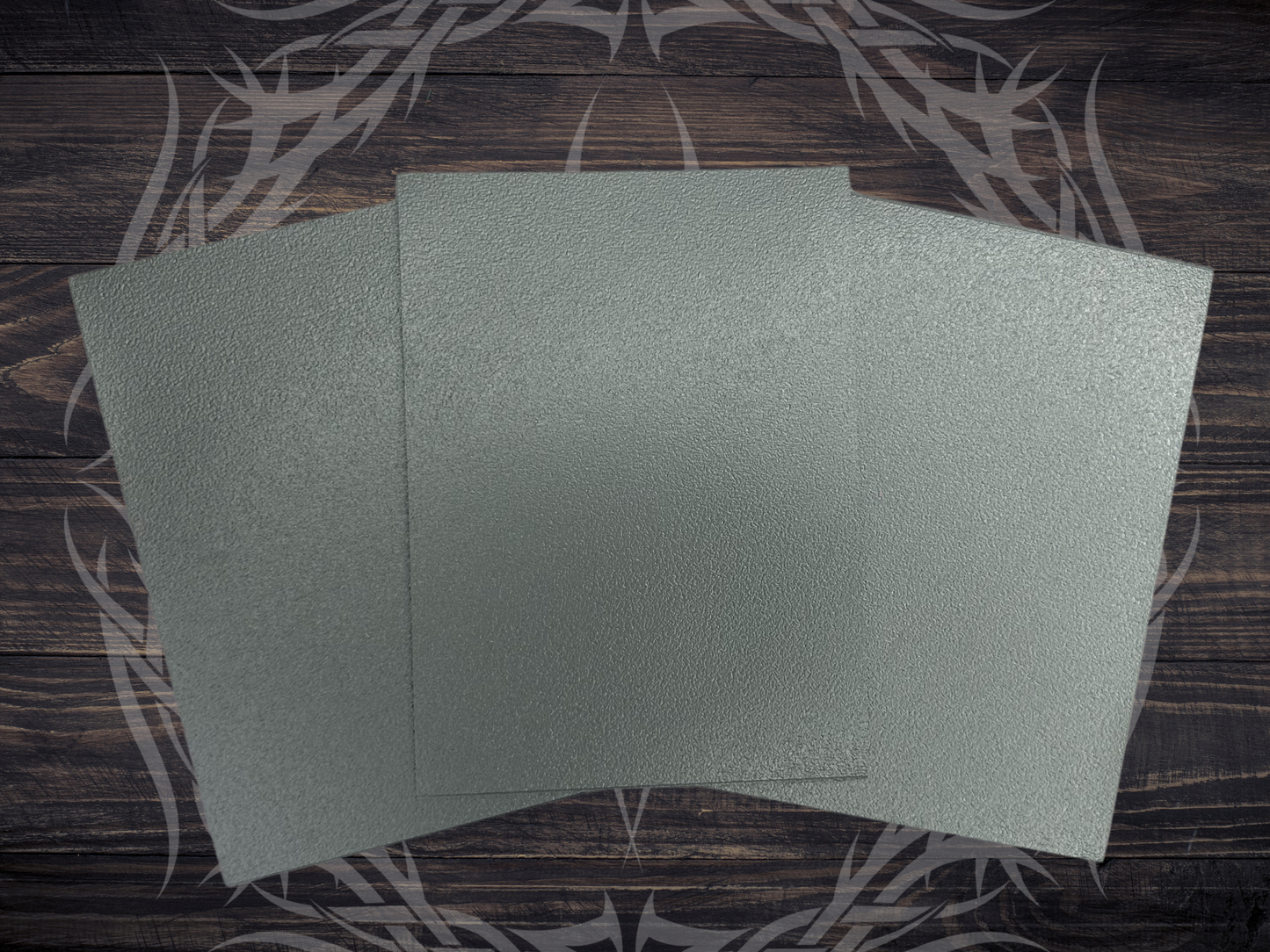 Silver Metallic Matte 100 Card Sleeves Standard Size