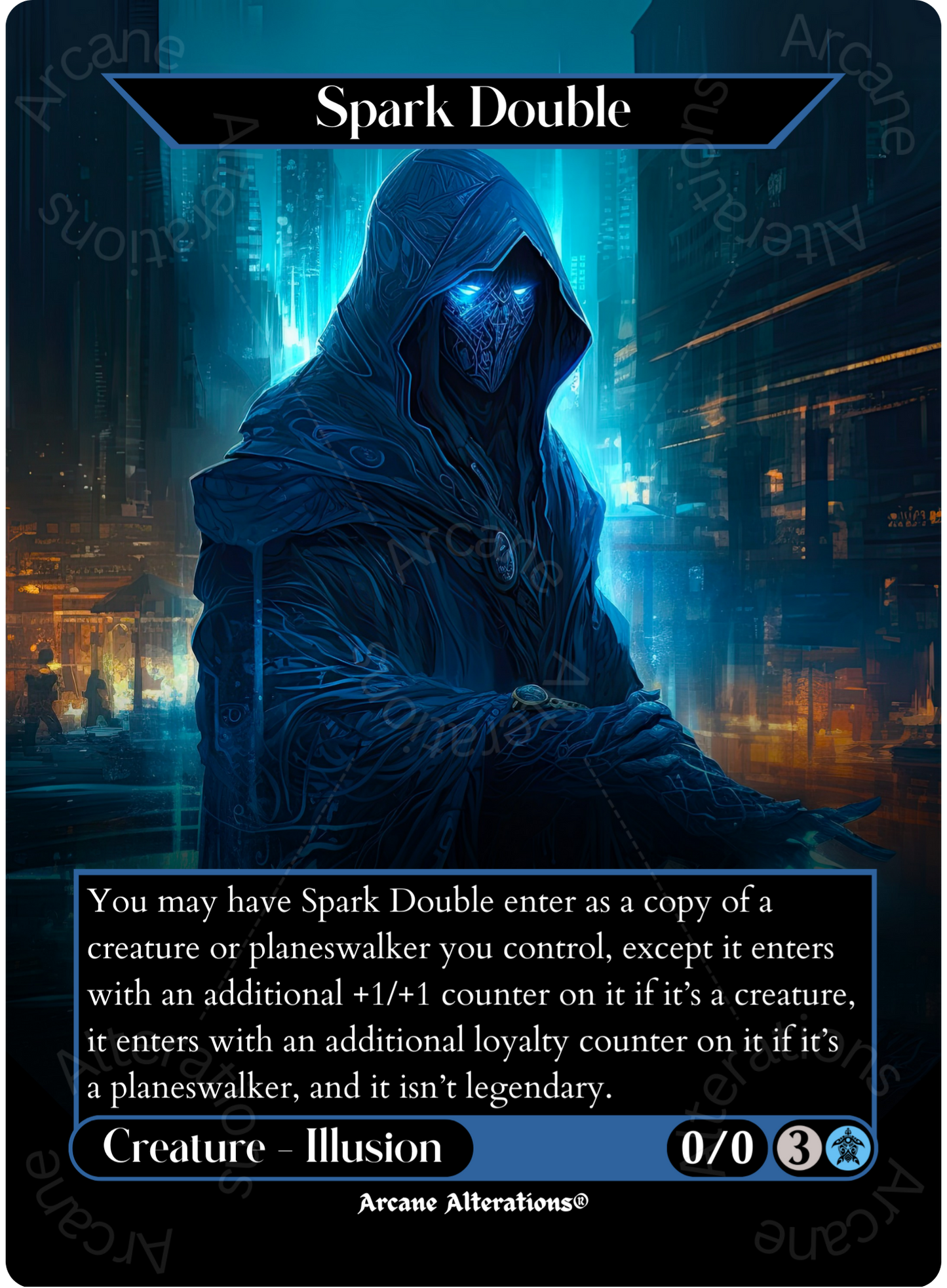 Spark Double - Full Art Altered Art Custom Proxy Cards