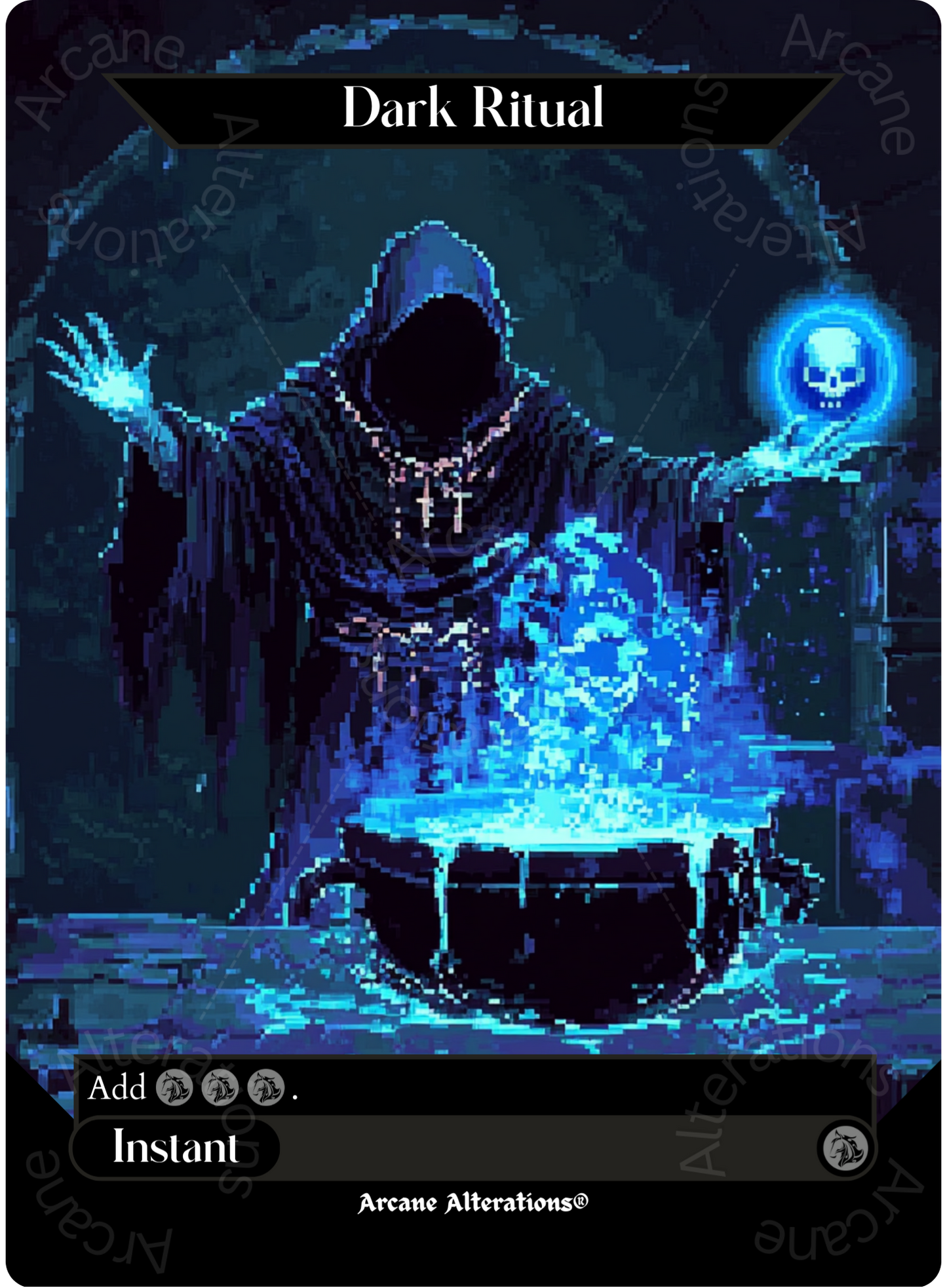 Dark Ritual - Full Art Altered Art Custom Proxy Cards