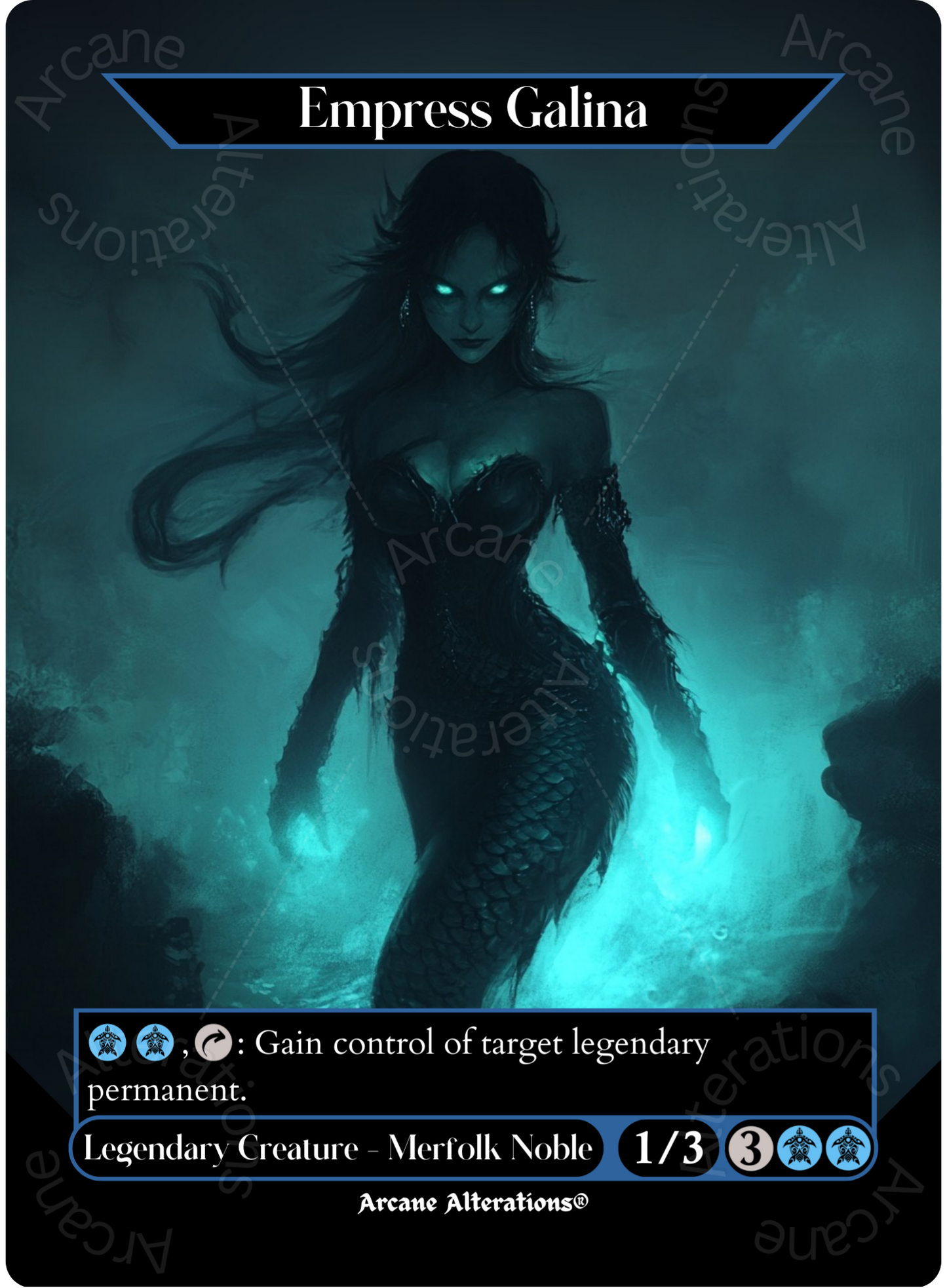Empress Galina - Full Art Altered Art Custom Proxy Cards