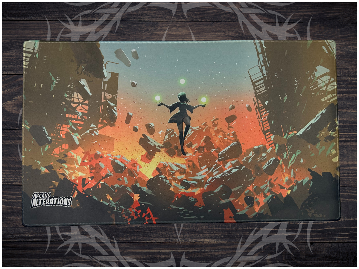 Heroic Intervention Stitched Edge Playmat 24"x14" (2mm)