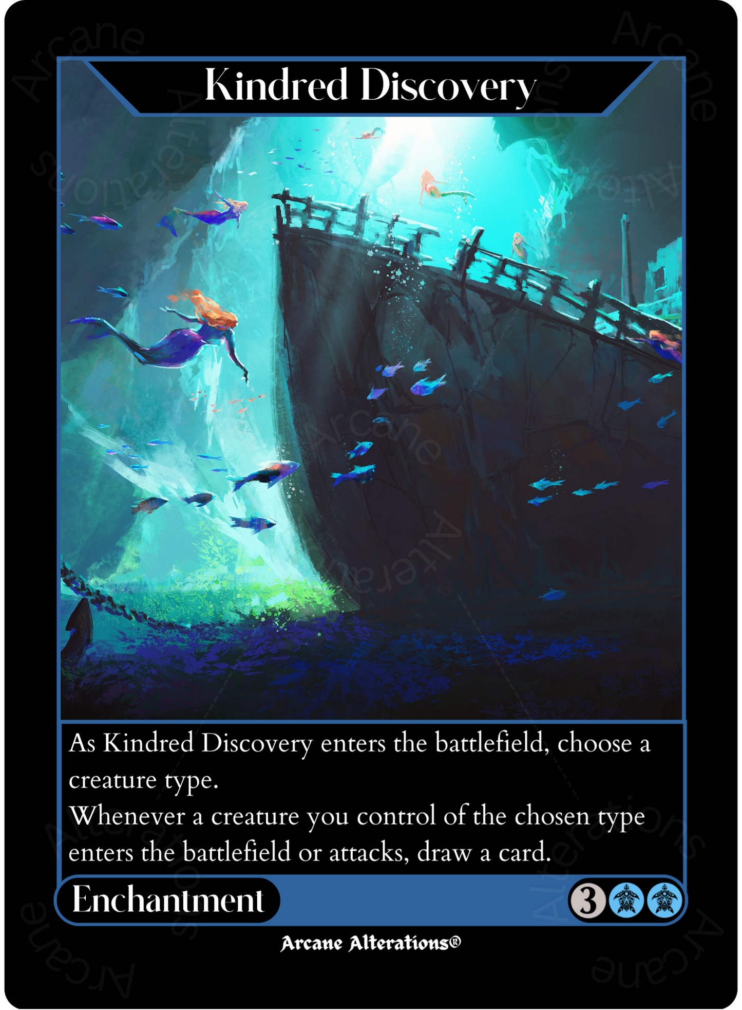 Kindred Discovery - High Quality Altered Art Custom Proxy Cards