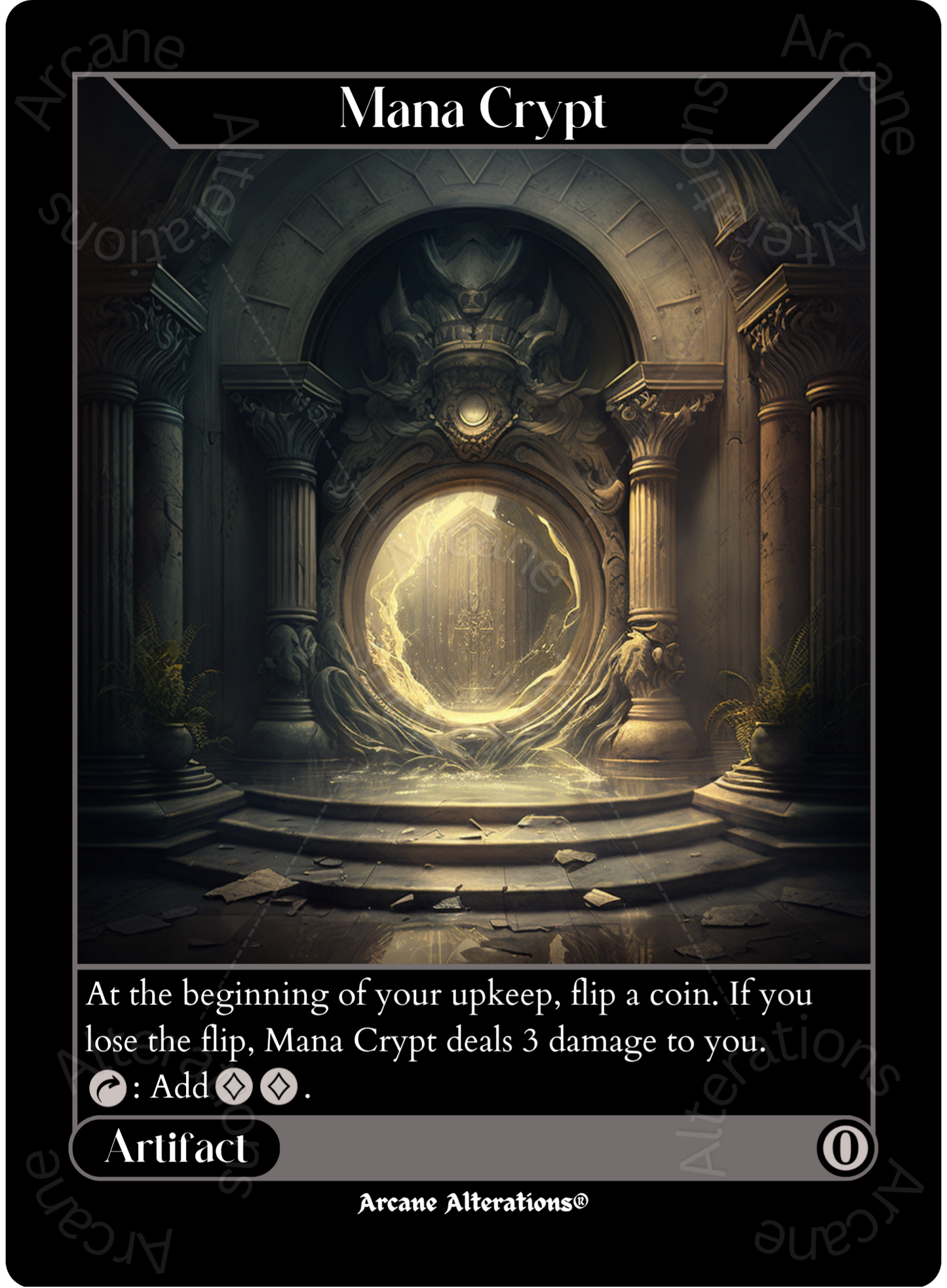Mana Crypt - High Quality Altered Art Custom Proxy Cards