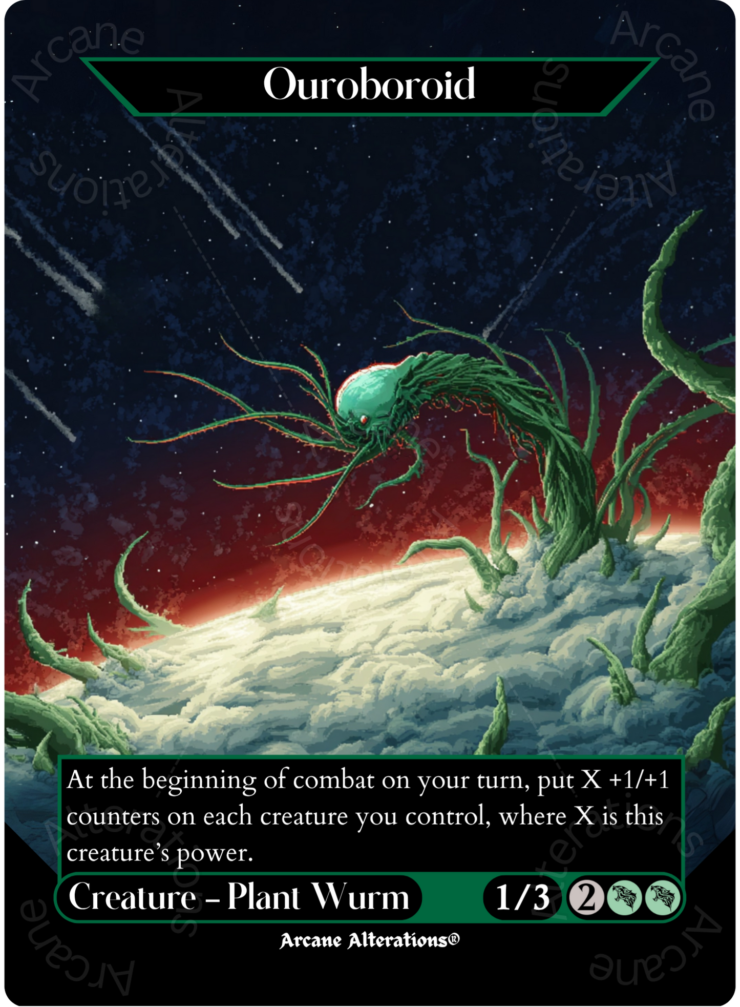 Ouroboroid - Full Art Altered Art Custom Proxy Cards