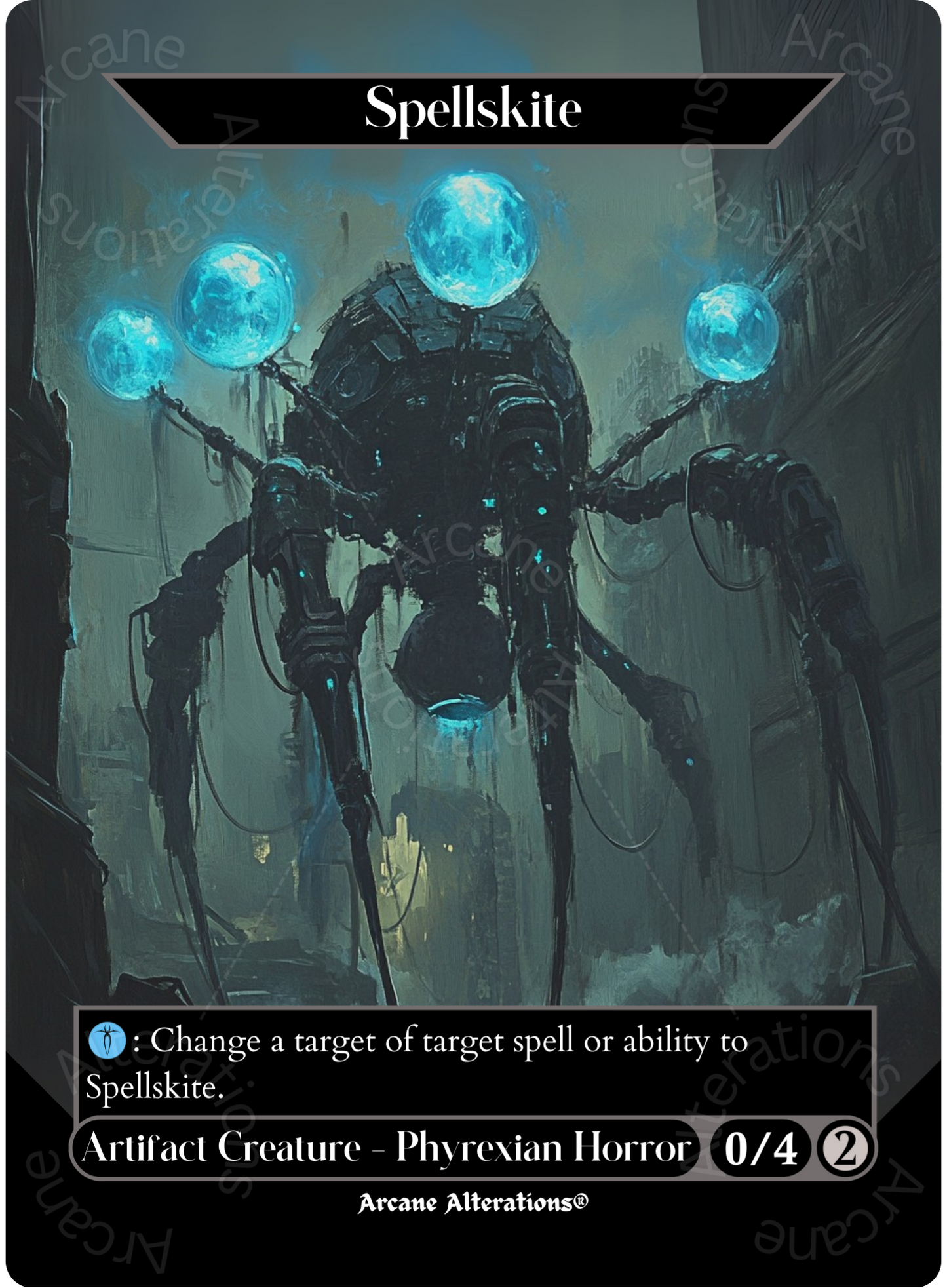 Spellskite - Full Art Altered Art Custom Proxy Cards