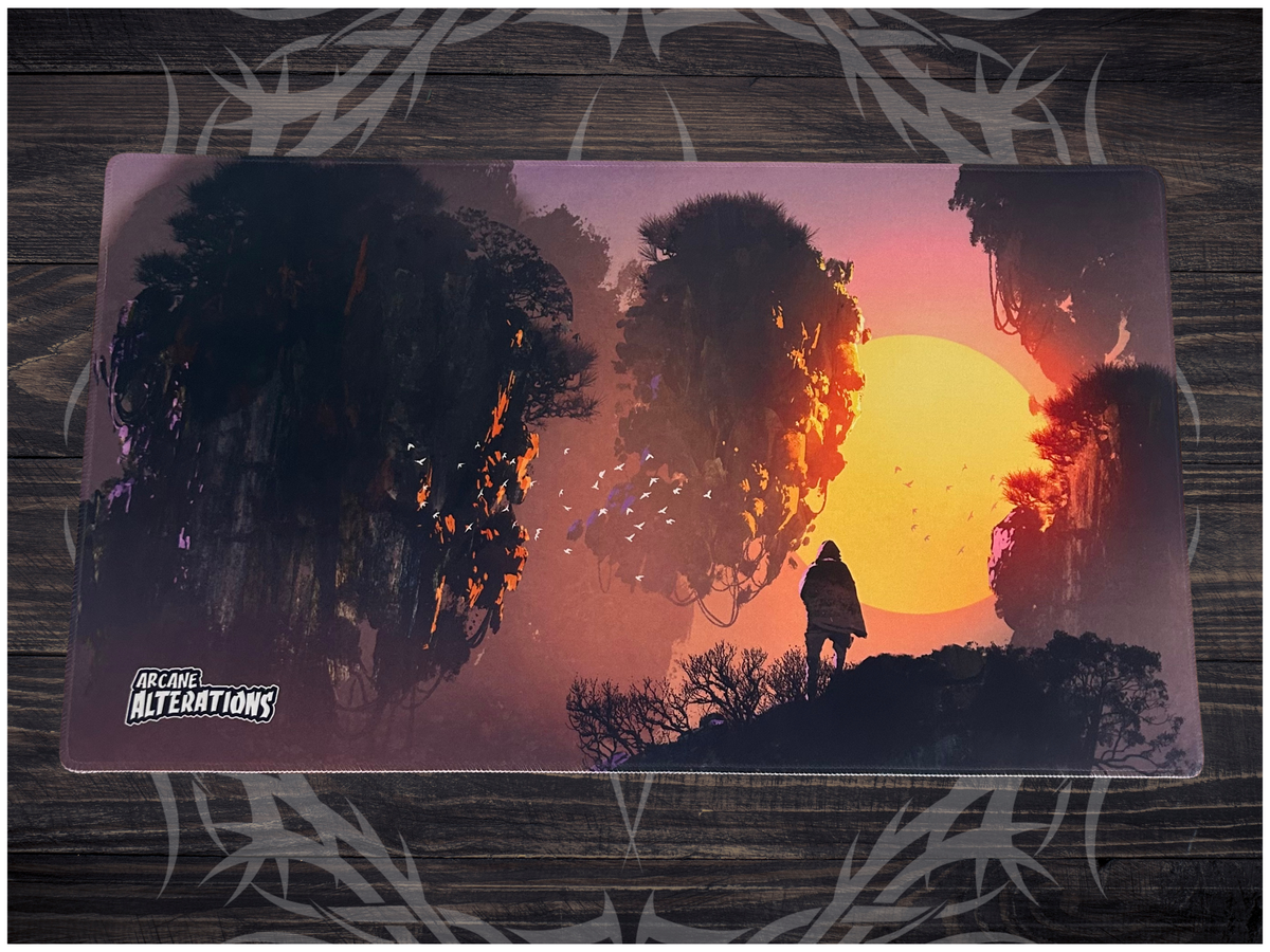 Hallow Skylands Stitched Edge Playmat 24"x14" (2mm)
