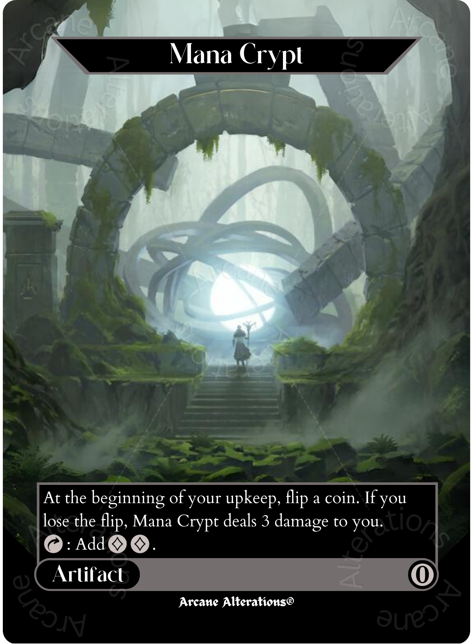 Mana Crypt - Full Art Altered Art Custom Proxy Cards Mana Crypt - Full Art Altered Art Custom Proxy Cards