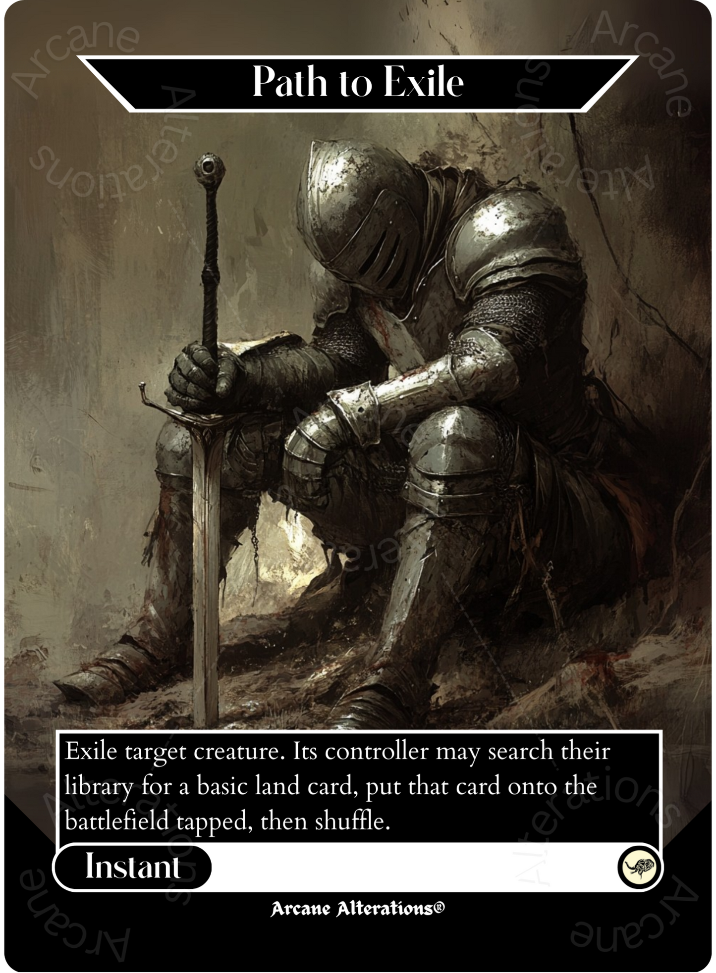 Path to Exile - Full Art Altered Art Custom Proxy Cards