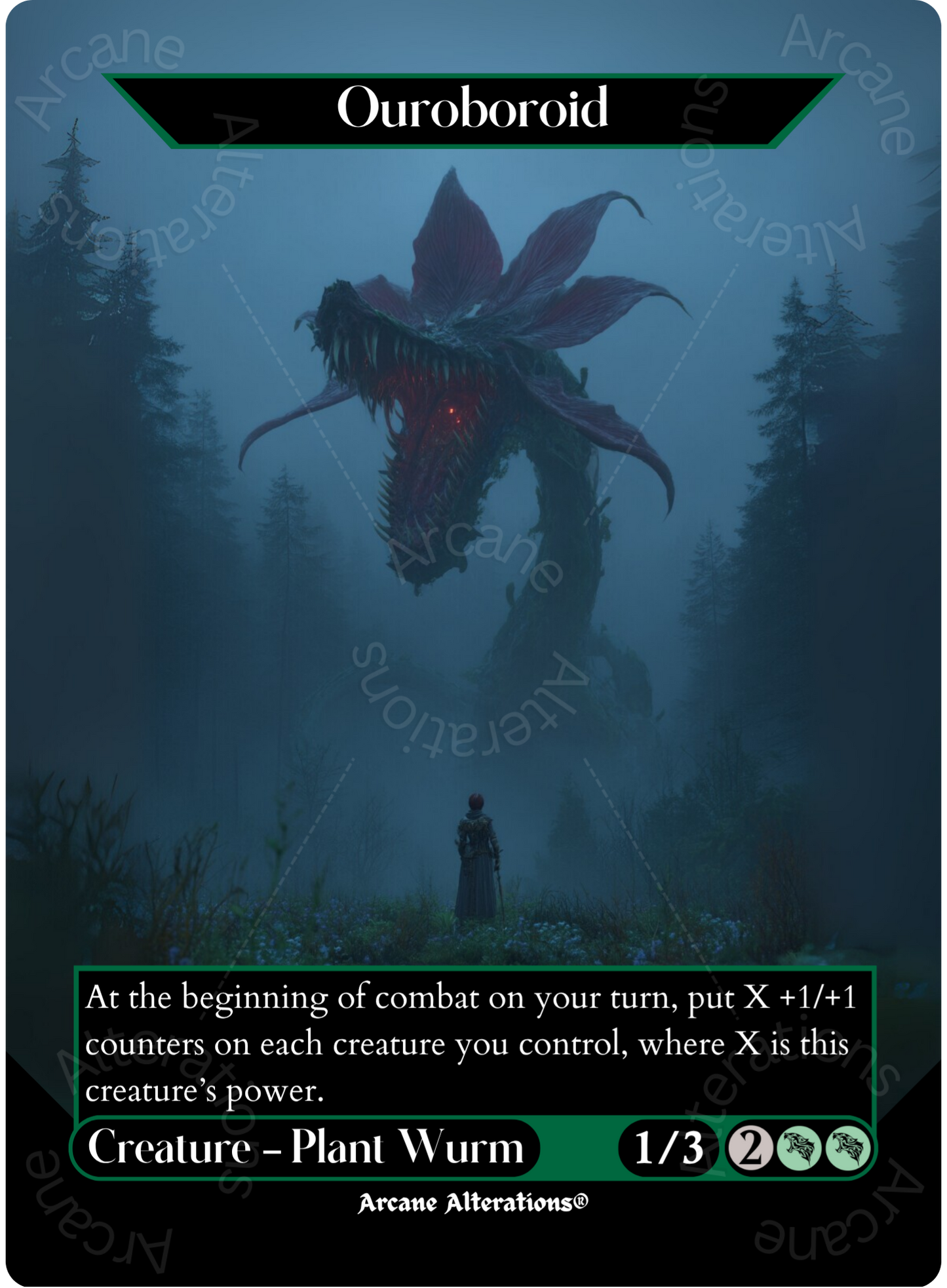 Ouroboroid - Full Art Altered Art Custom Proxy Cards