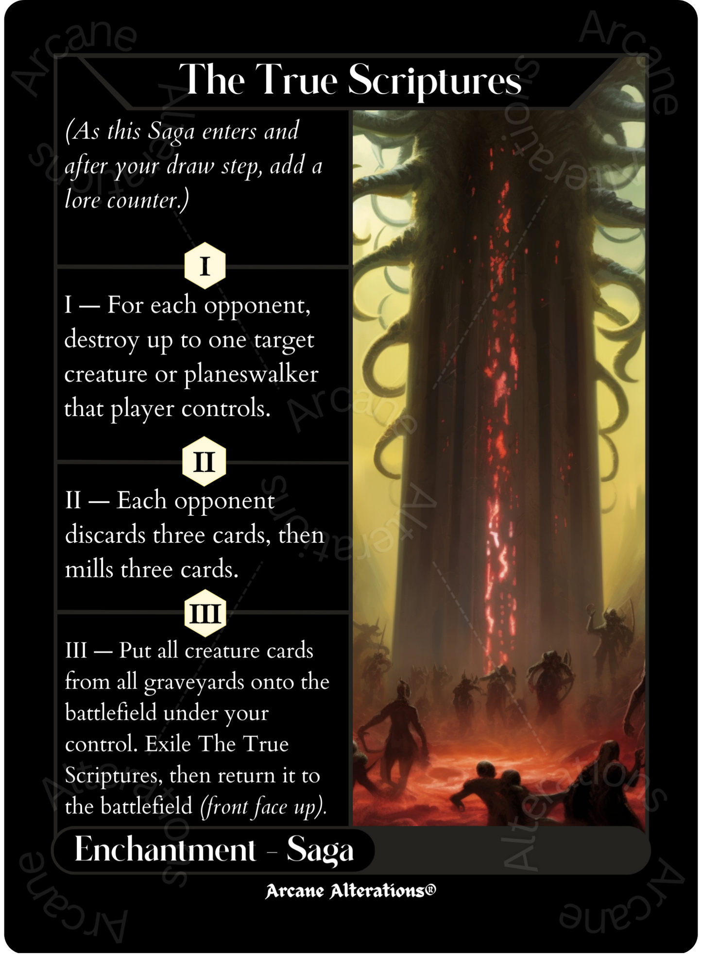 Sheoldred - High Quality Altered Art Custom Proxy Cards