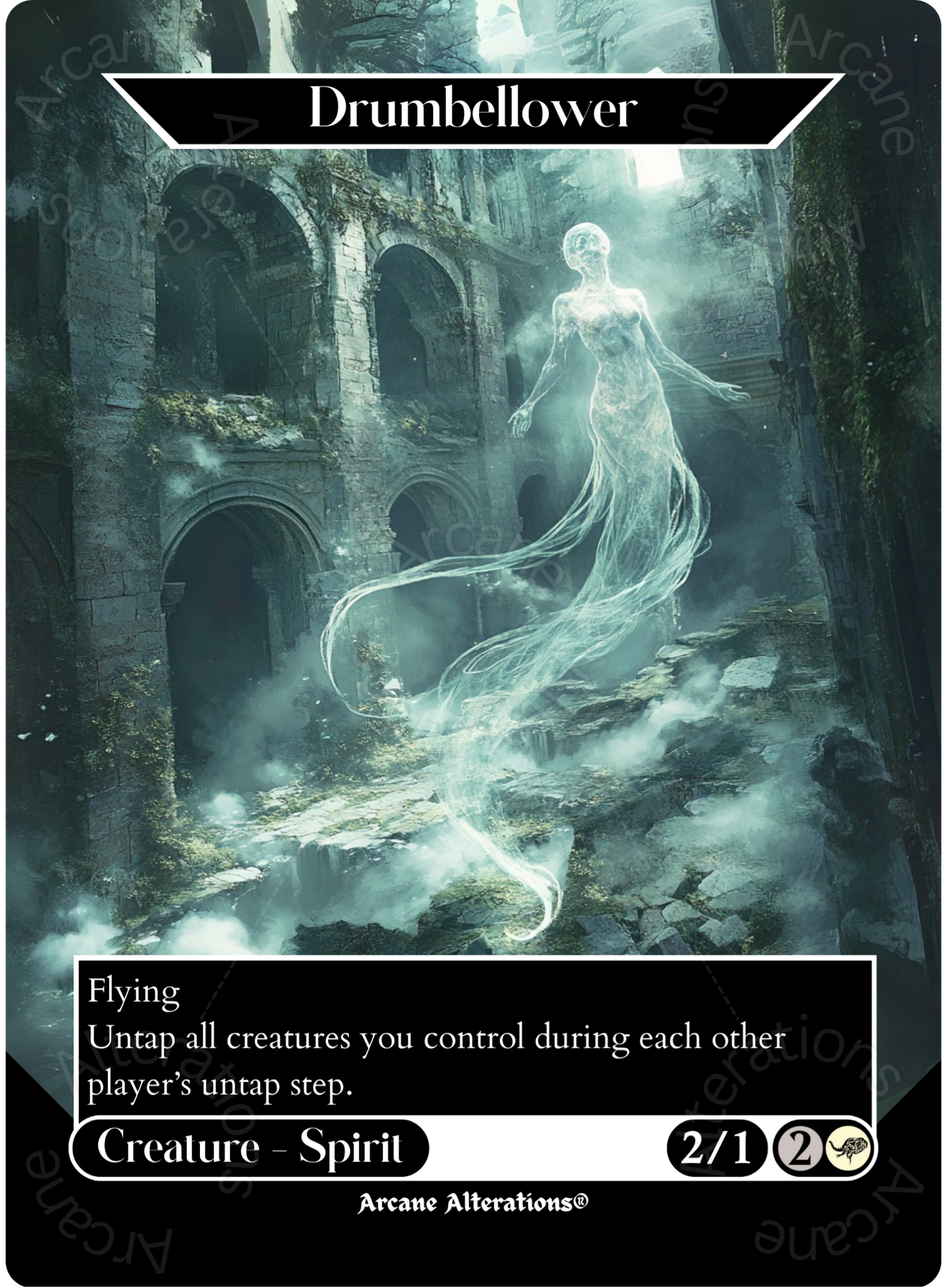 Drumbellower - Full Art Altered Art Custom Proxy Cards