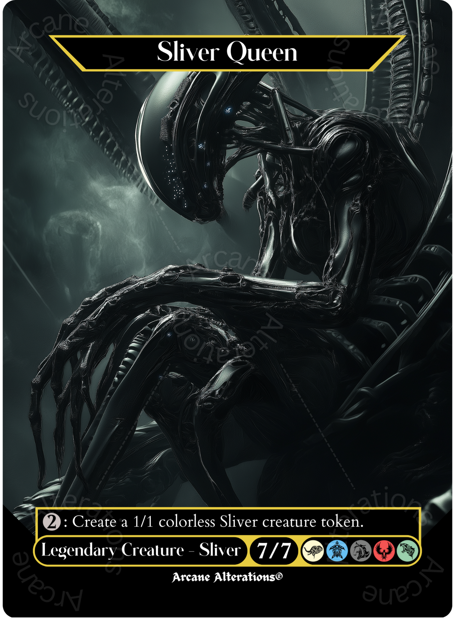 Sliver Queen - Full Art Altered Art Custom Proxy Cards
