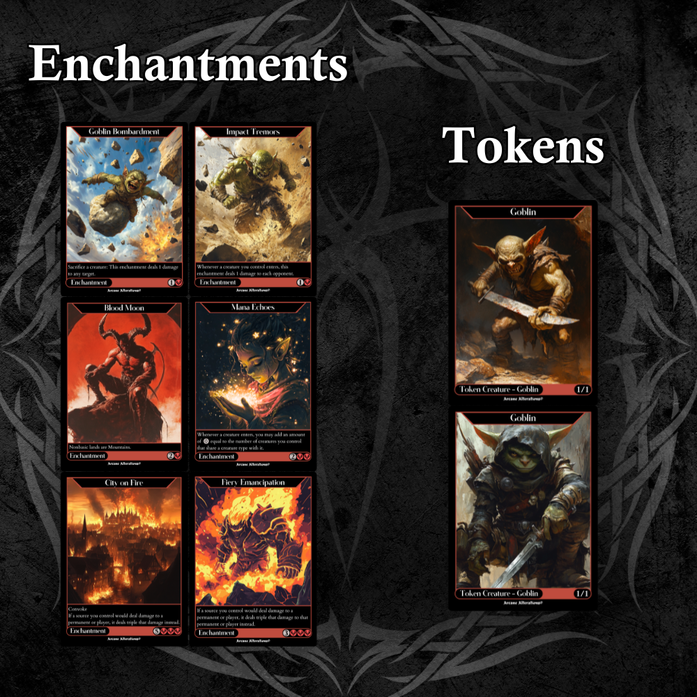 Krenko, Mob Boss Commander Deck Fully Customized