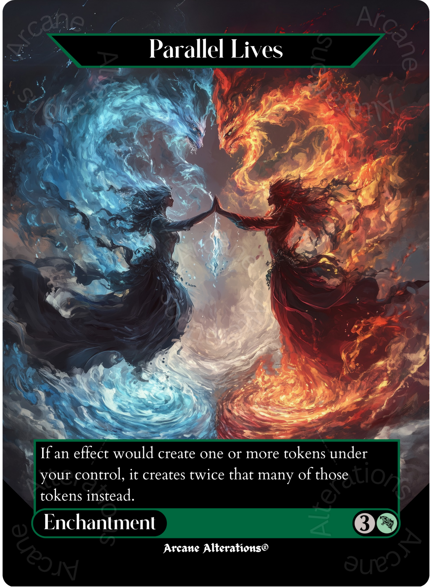 Parallel Lives - Full Art Altered Art Custom Proxy Cards