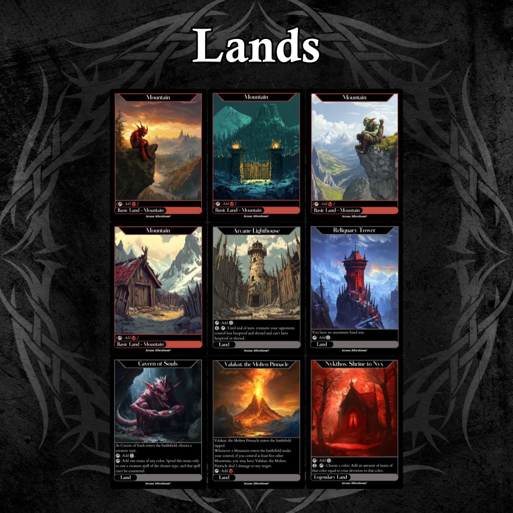 Krenko, Mob Boss Commander Deck Fully Customized