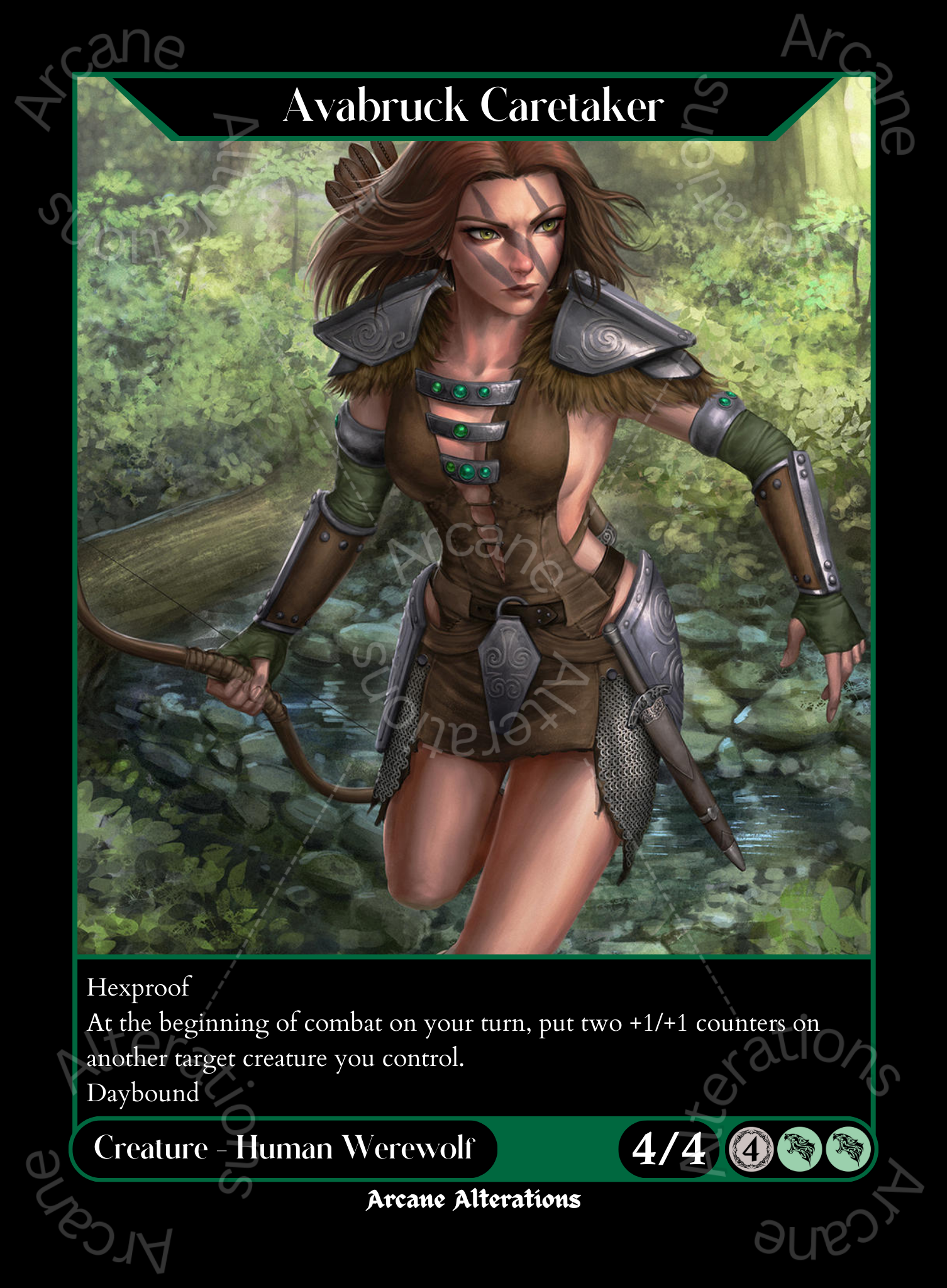 Avabruck Caretaker Aela The Huntress The Elder Scrolls Crossover