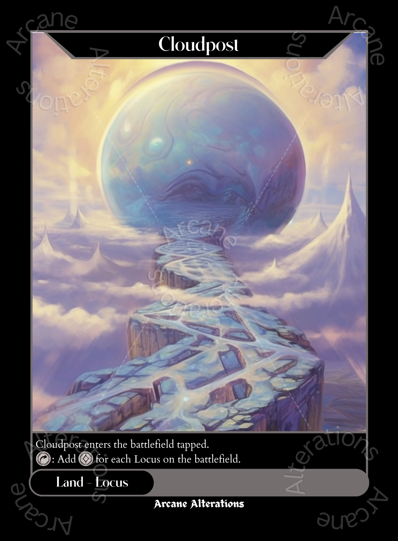 Cloudpost - High Quality Altered Art Custom Proxy Cards Arcane Alterations Cloudpost - High Quality Altered Art Custom Proxy Cards Arcane Alterations