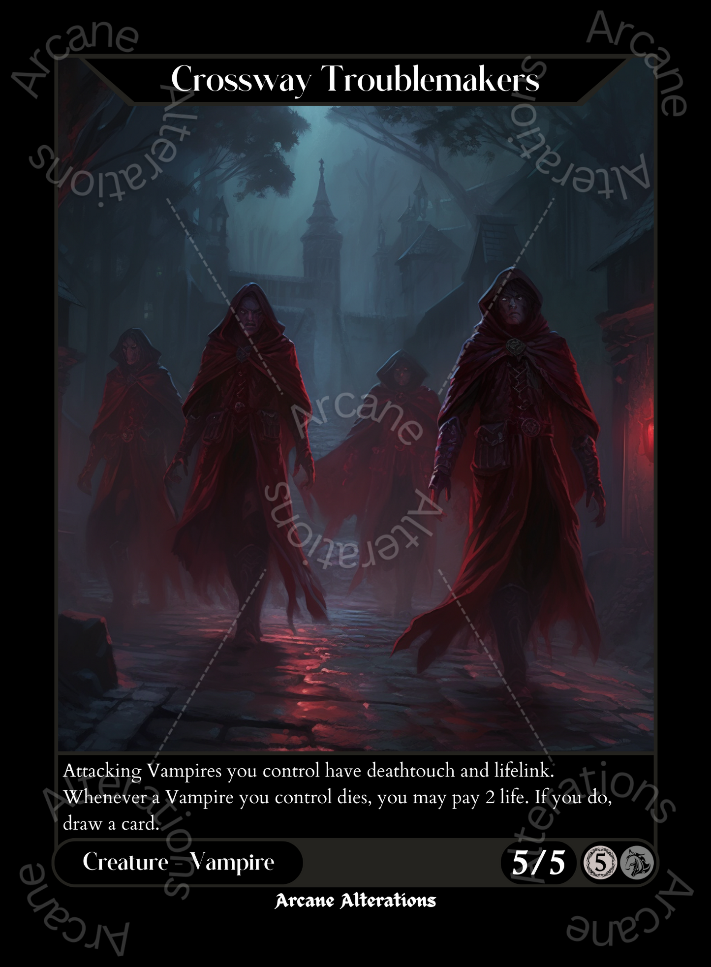Crossway Troublemakers - High Quality Altered Art Custom Proxy Cards