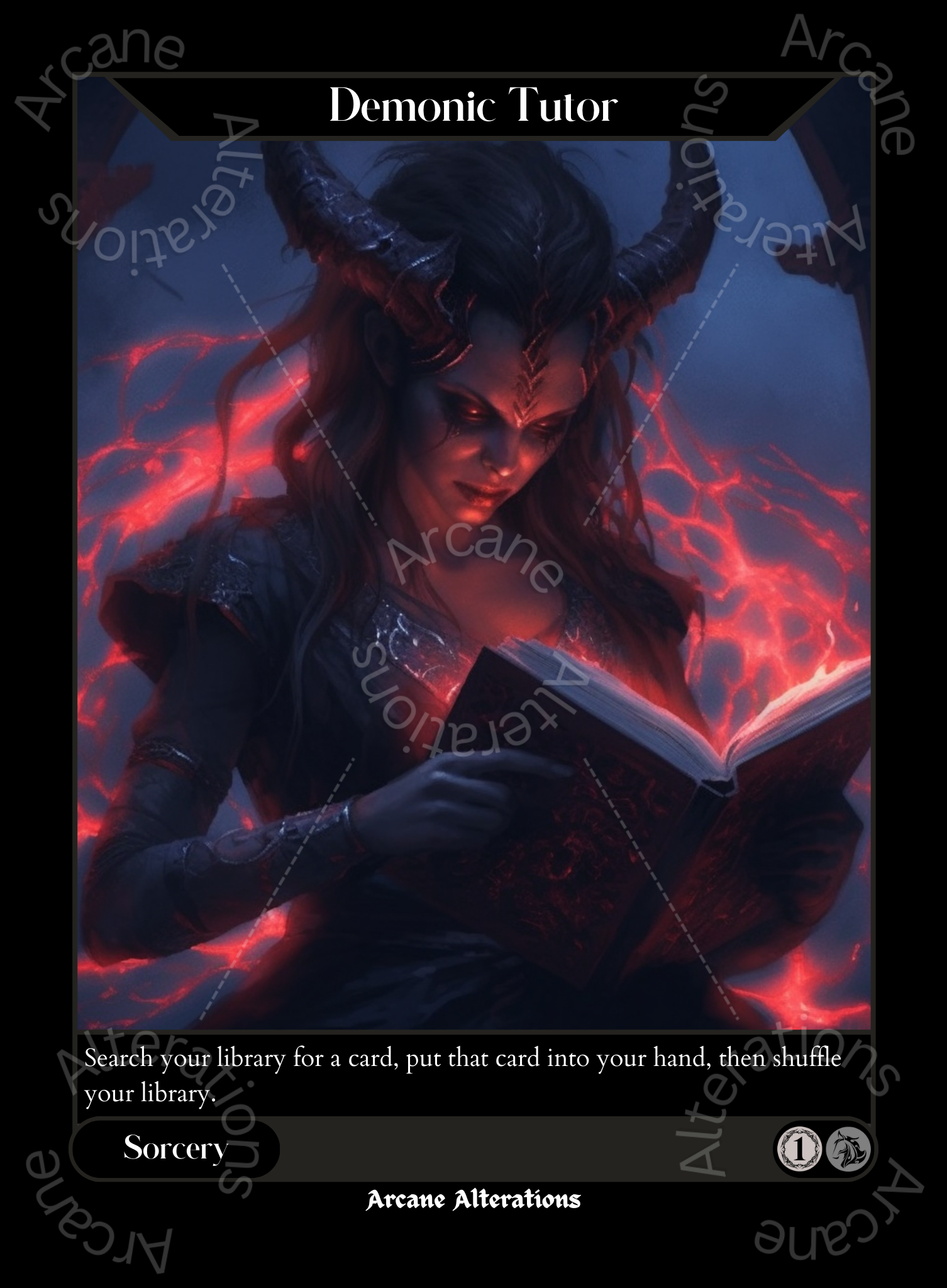 Demonic Tutor DDC magic the gathering proxy mtg cards Top Quality Demonic Tutor DDC magic the gathering proxy mtg cards Top Quality
