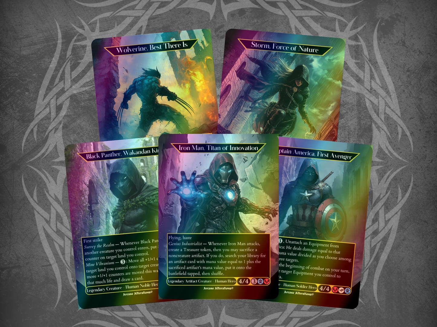 Superhero Bundle - Full Art Altered Art Custom Proxy Cards