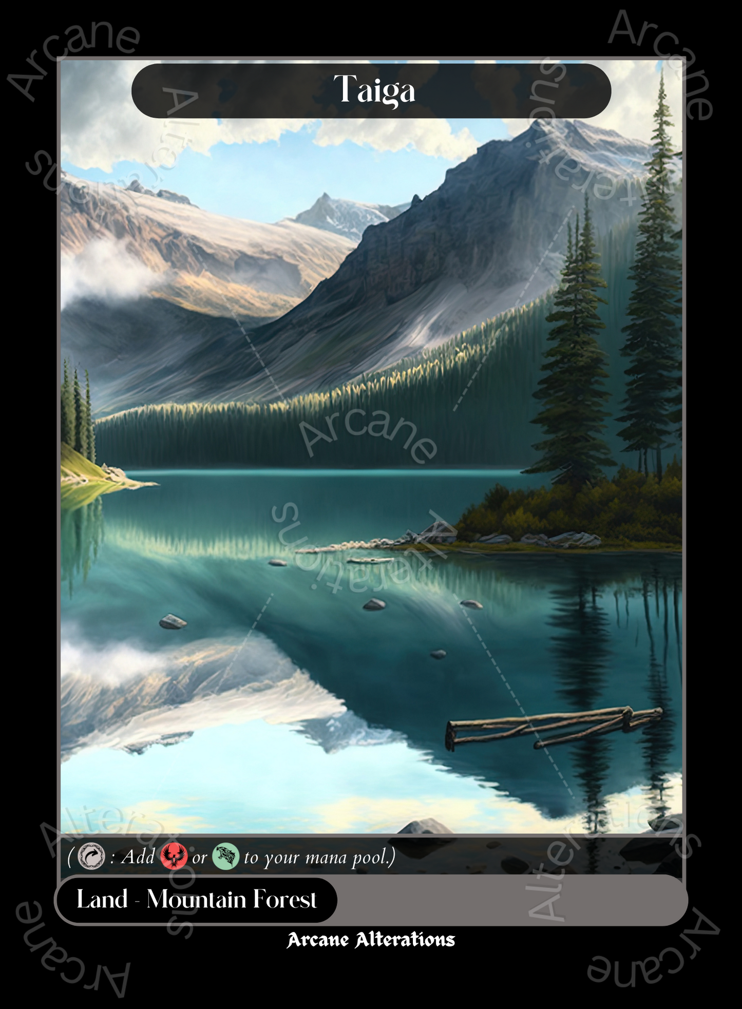Taiga - High Quality Altered Art Custom Proxy Cards