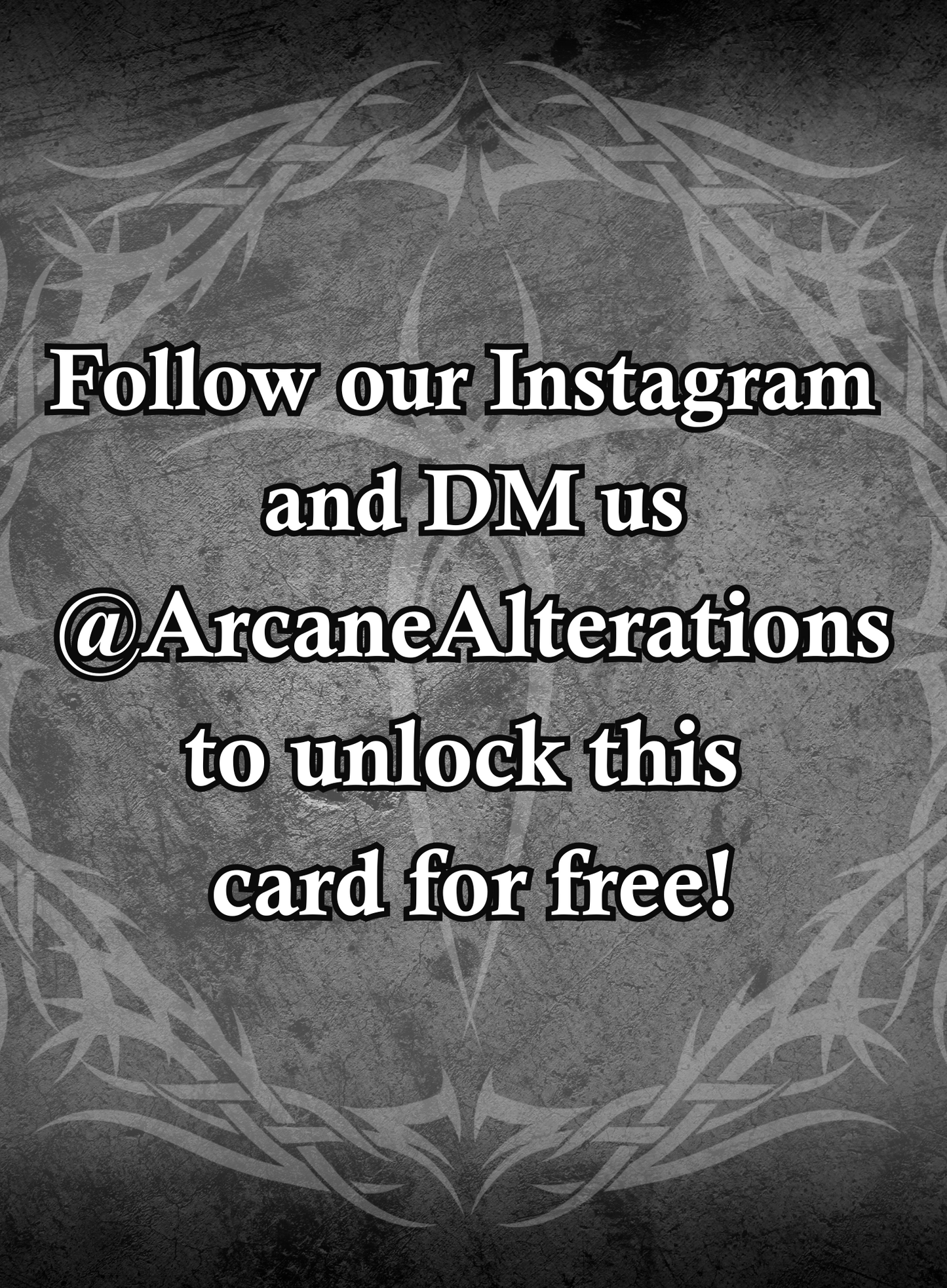 Free Instagram Exclusive Full Art Sol Ring Promo Card - One Per Person