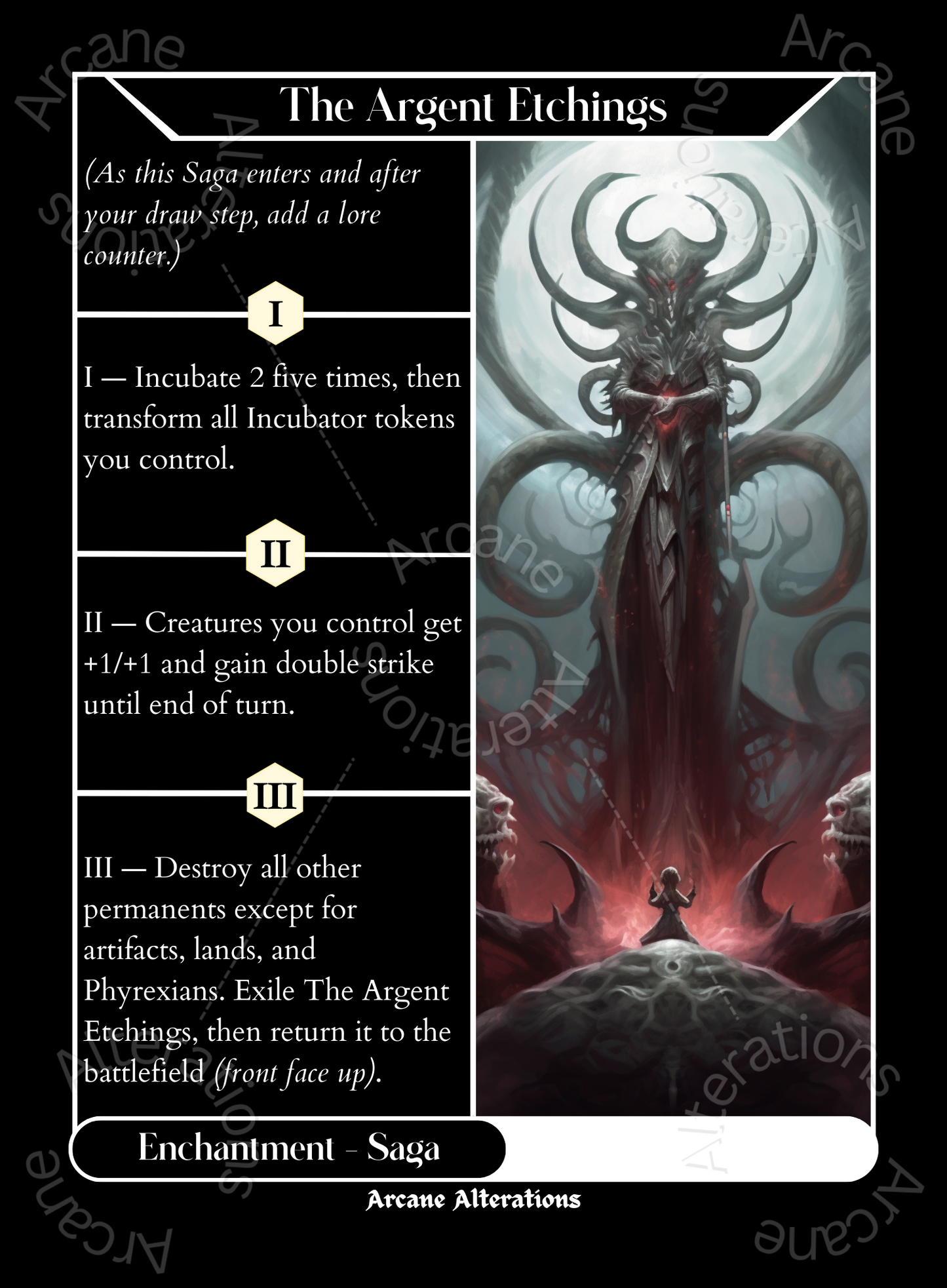 Elesh Norn - High Quality Altered Art Custom Proxy Cards