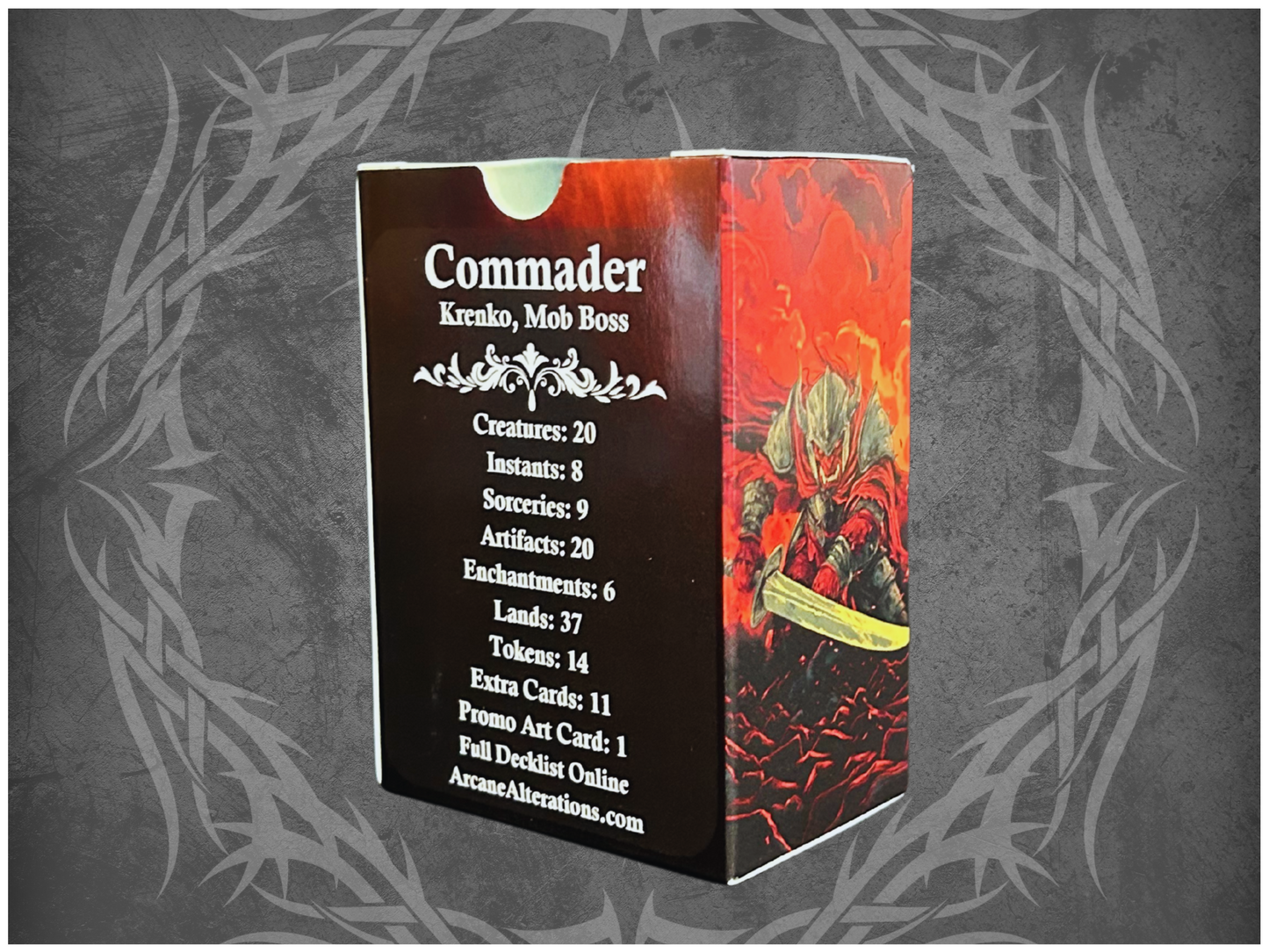 Krenko, Mob Boss Commander Deck Fully Customized