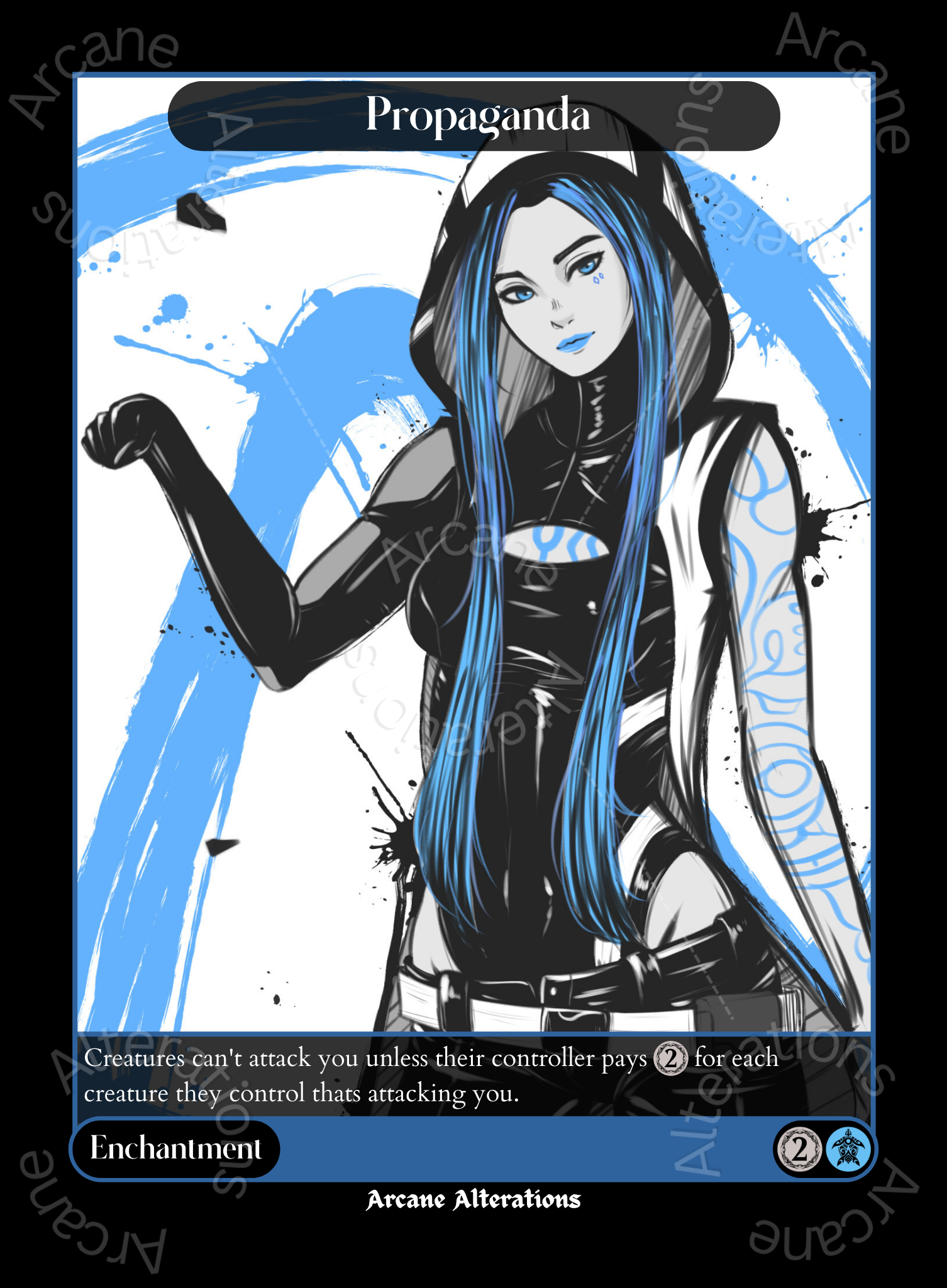 borderlands mtg cards Propaganda Maya Borderlands Crossover Single