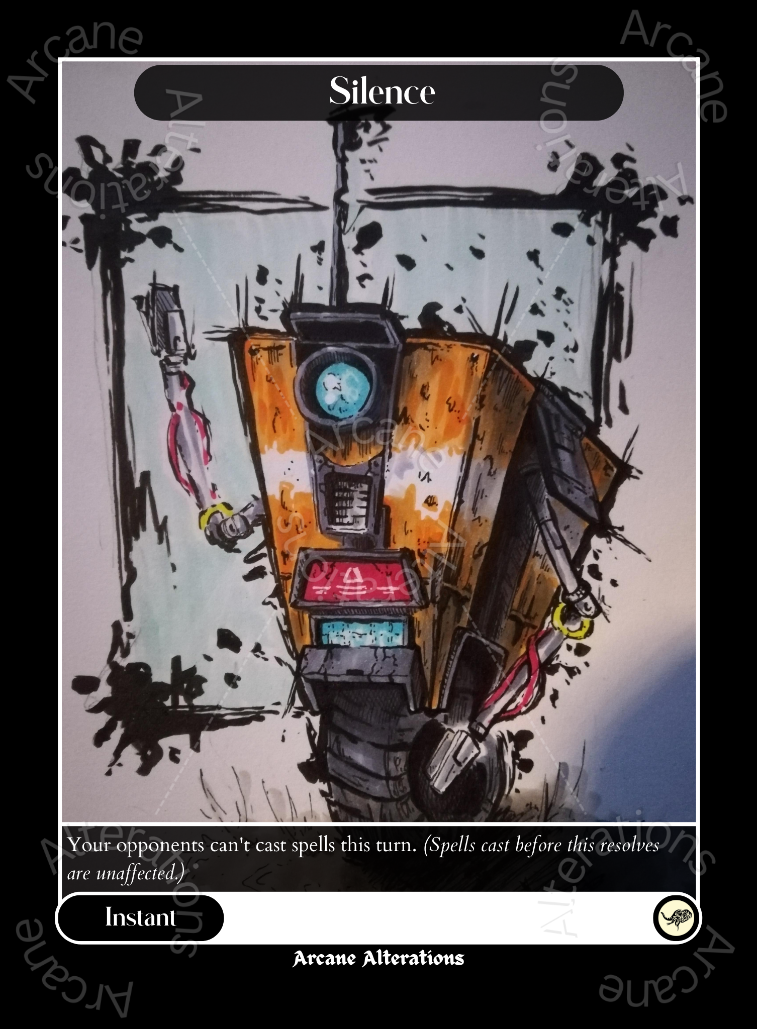 Silence Claptrap Borderlands Crossover Single