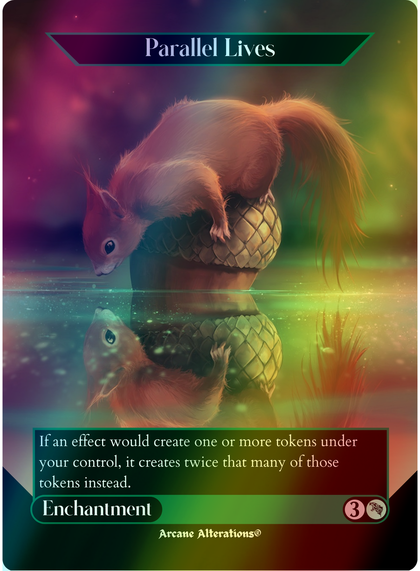 Parallel Lives - Full Art Altered Art Custom Proxy Cards