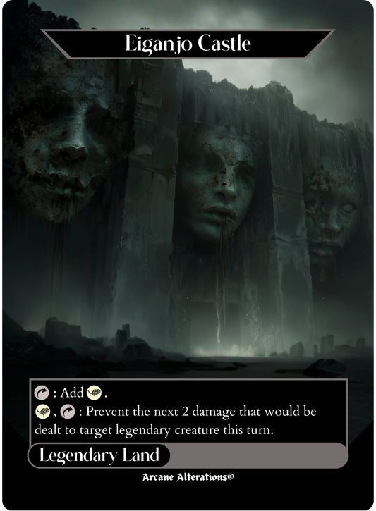 Eiganjo Castle - Full Art Altered Art Custom Proxy Cards