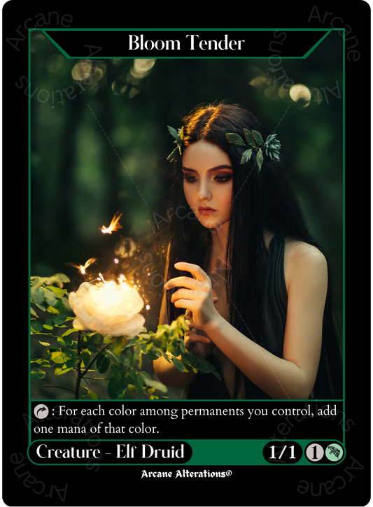 Bloom Tender - High Quality Altered Art Custom Proxy Cards