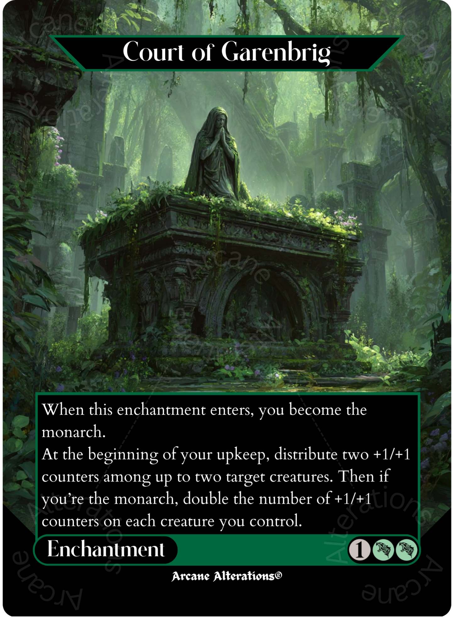 Court of Garenbrig - Full Art Altered Art Custom Proxy Cards