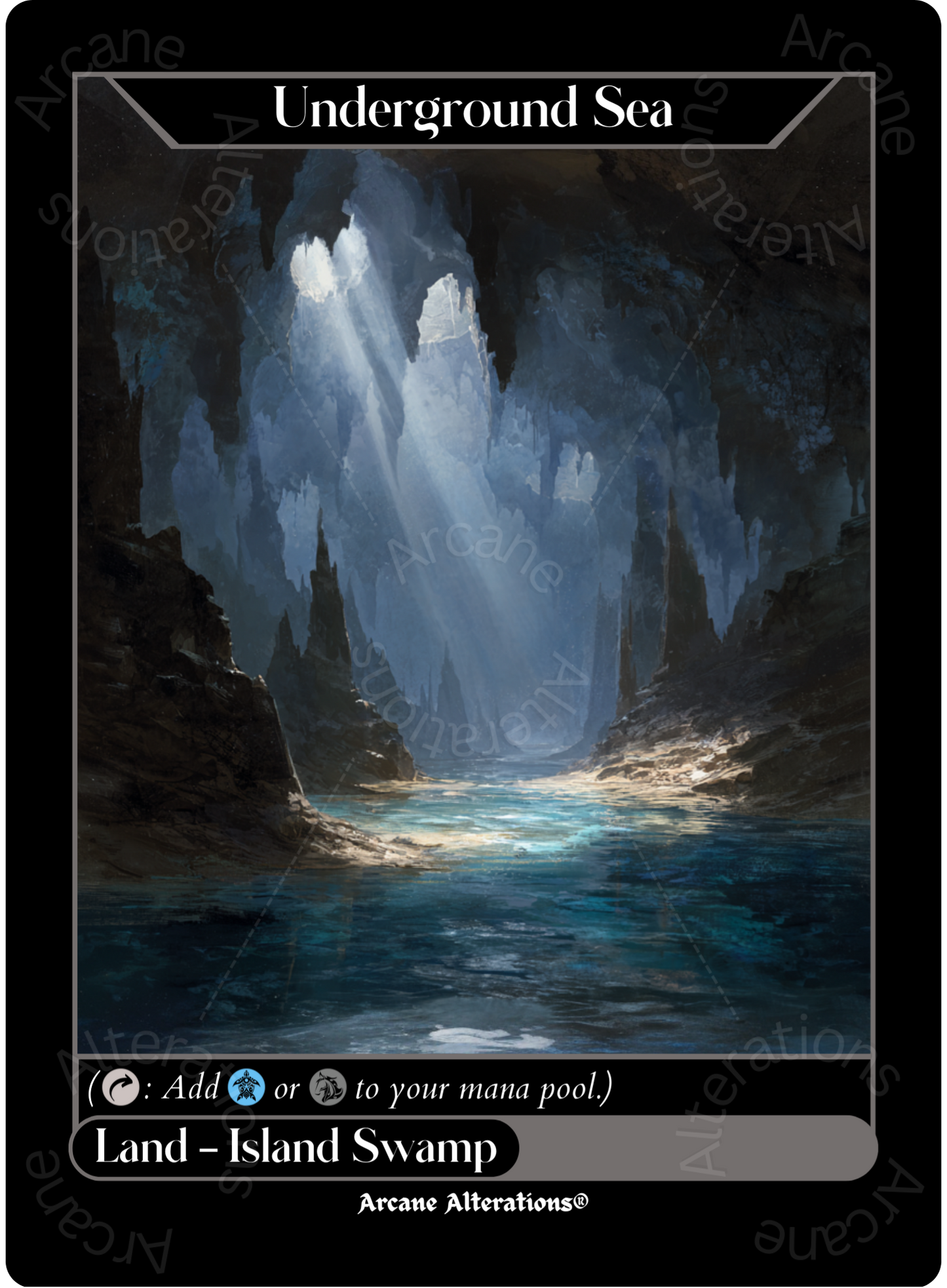 Underground Sea - High Quality Altered Art Custom Proxy Cards