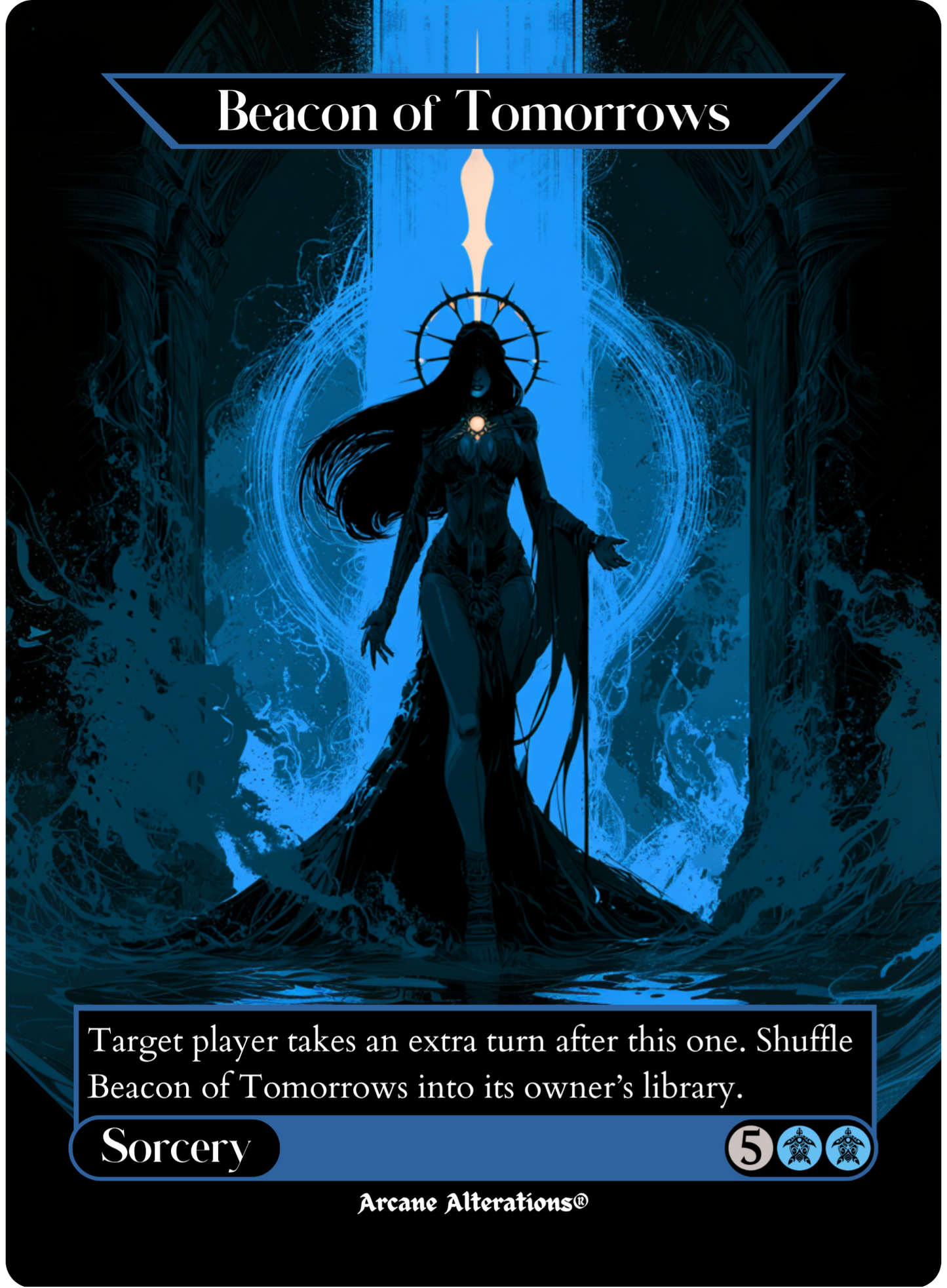 Beacon of Tomorrows - Full Art Altered Art Custom Proxy Cards