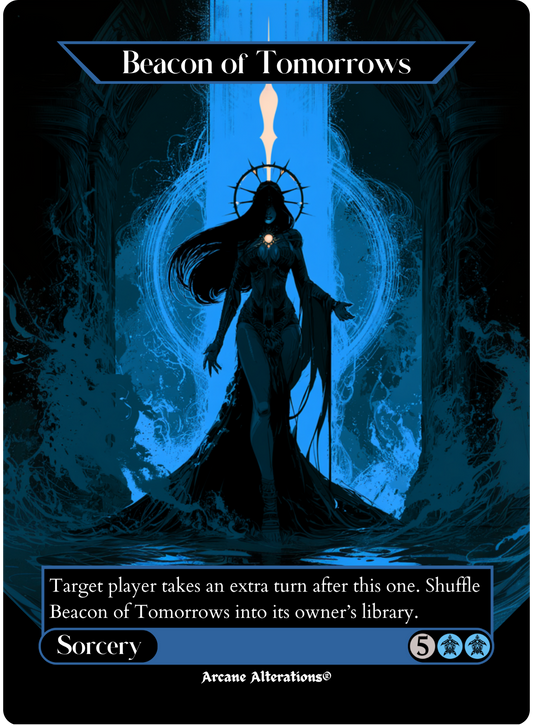Beacon of Tomorrows - Full Art Altered Art Custom Proxy Cards